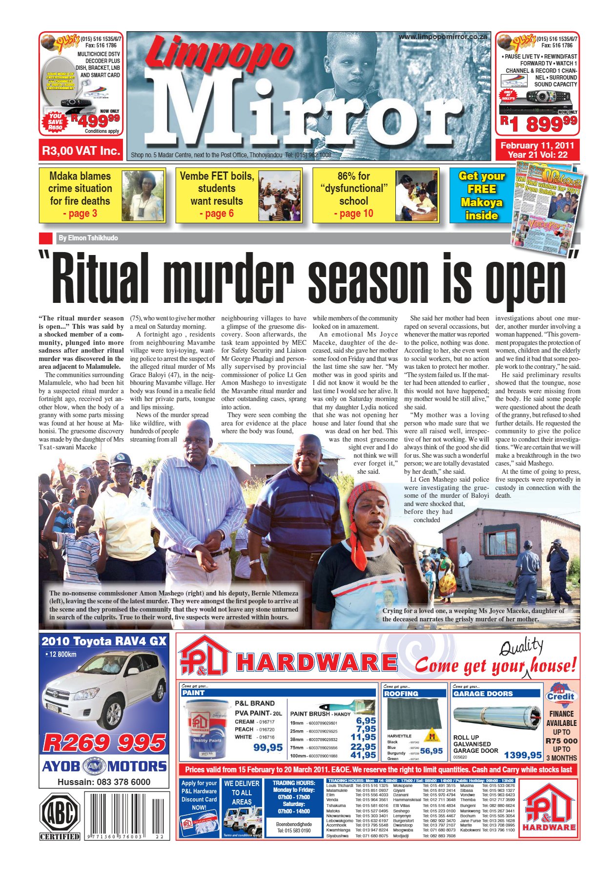 Limpopo Mirror 11 Feb 2011