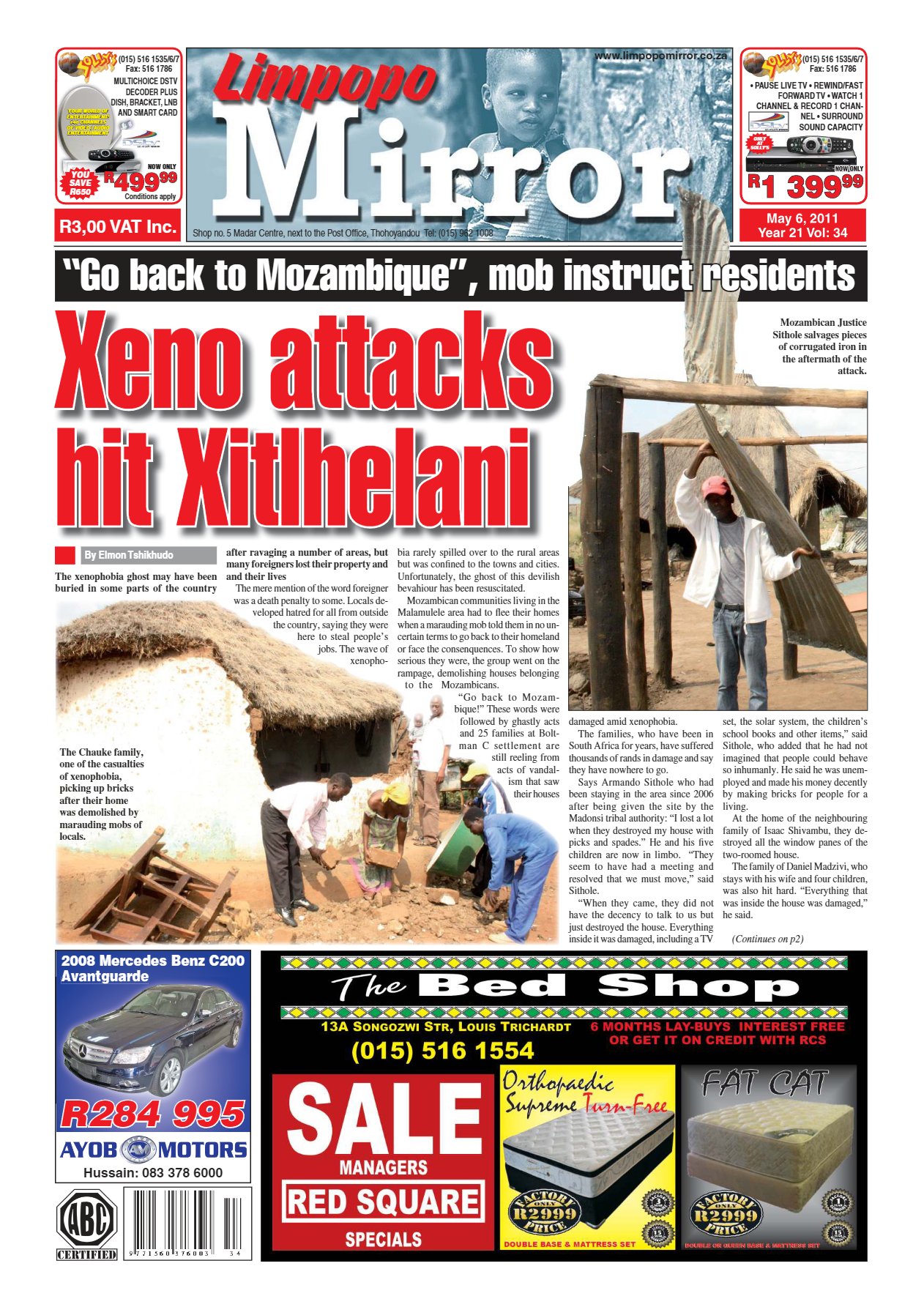 Limpopo Mirror 6 May 2011