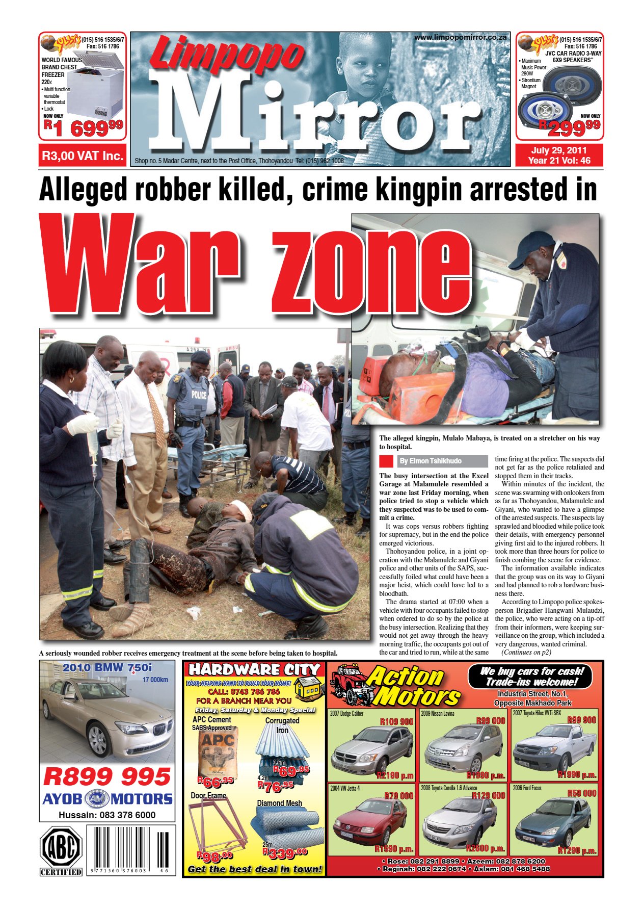 Limpopo Mirror 29 July 2011