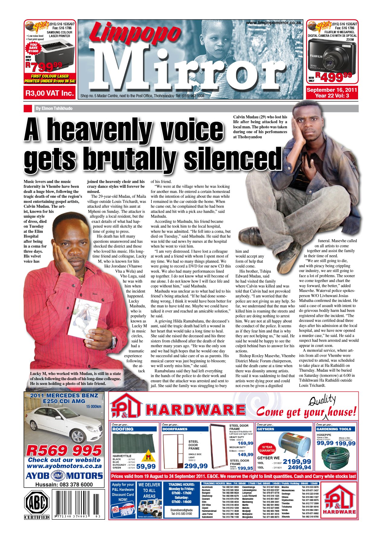 Limpopo Mirror 16 Sept 2011