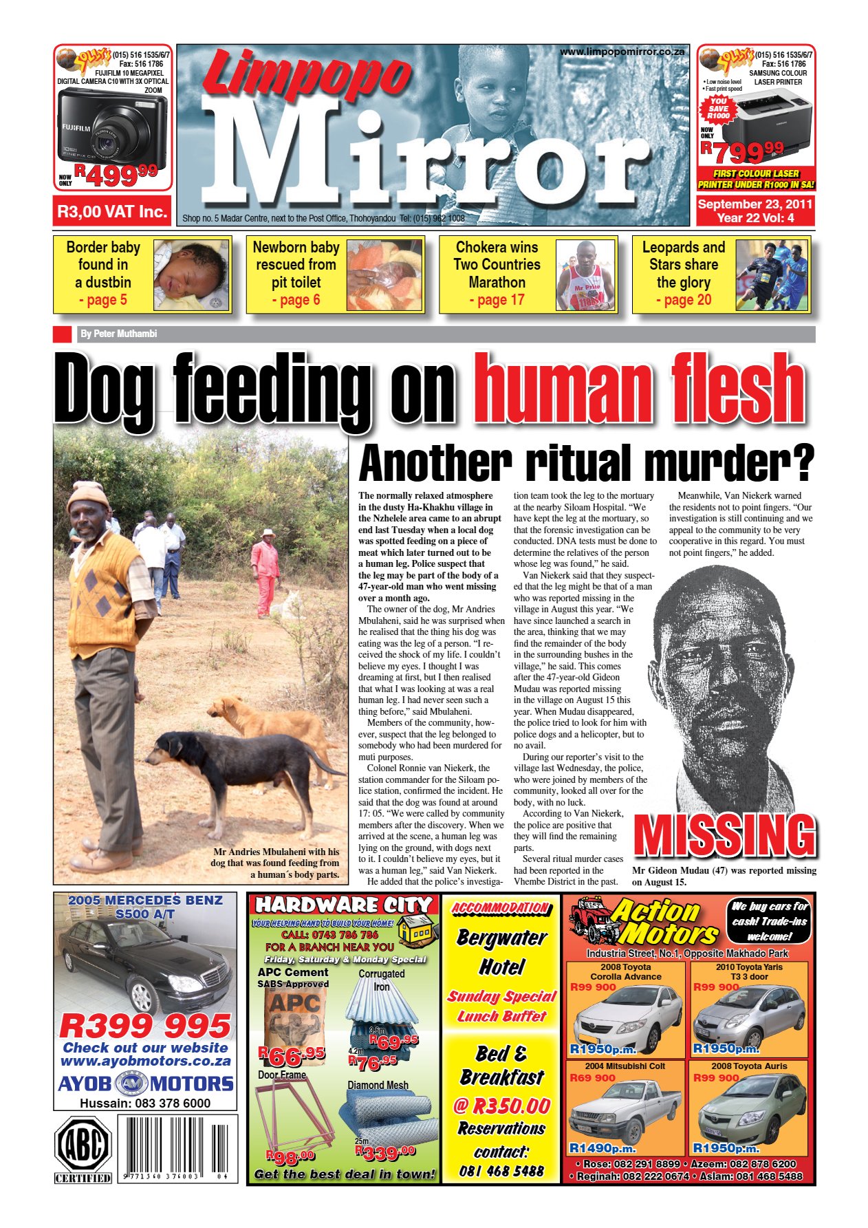 Limpopo Mirror 23 Sept 2011