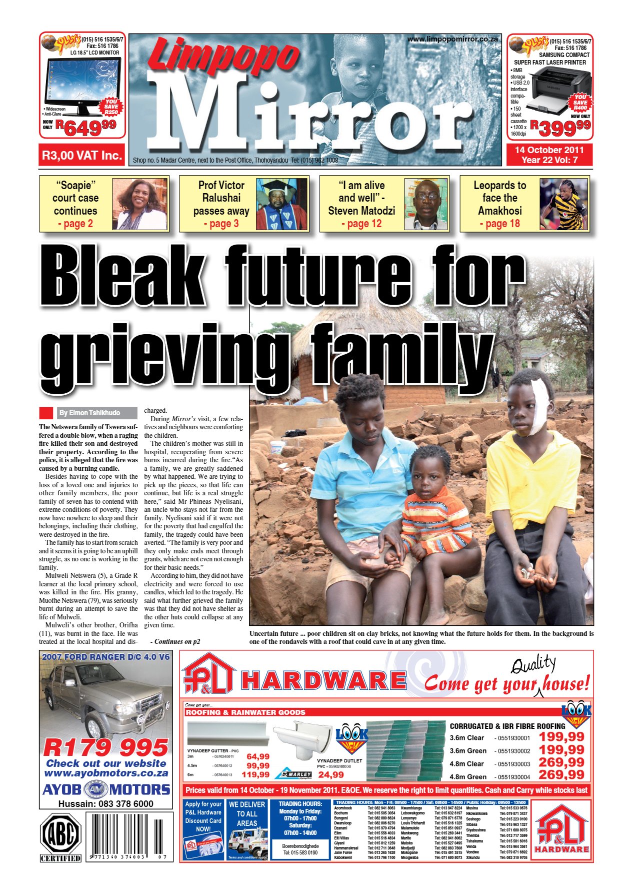 Limpopo Mirror 14 Oct 2011