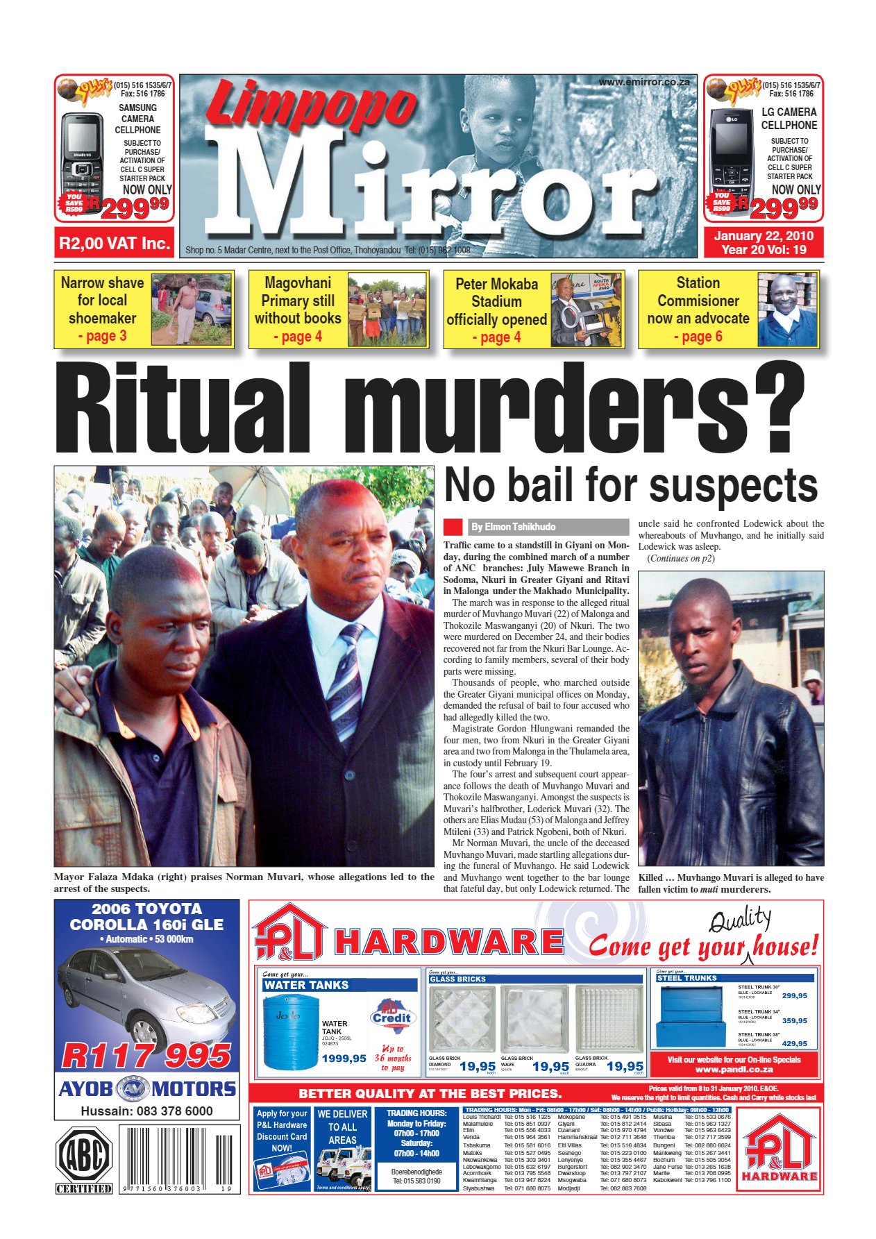 Limpopo Mirror 22 Jan 2010