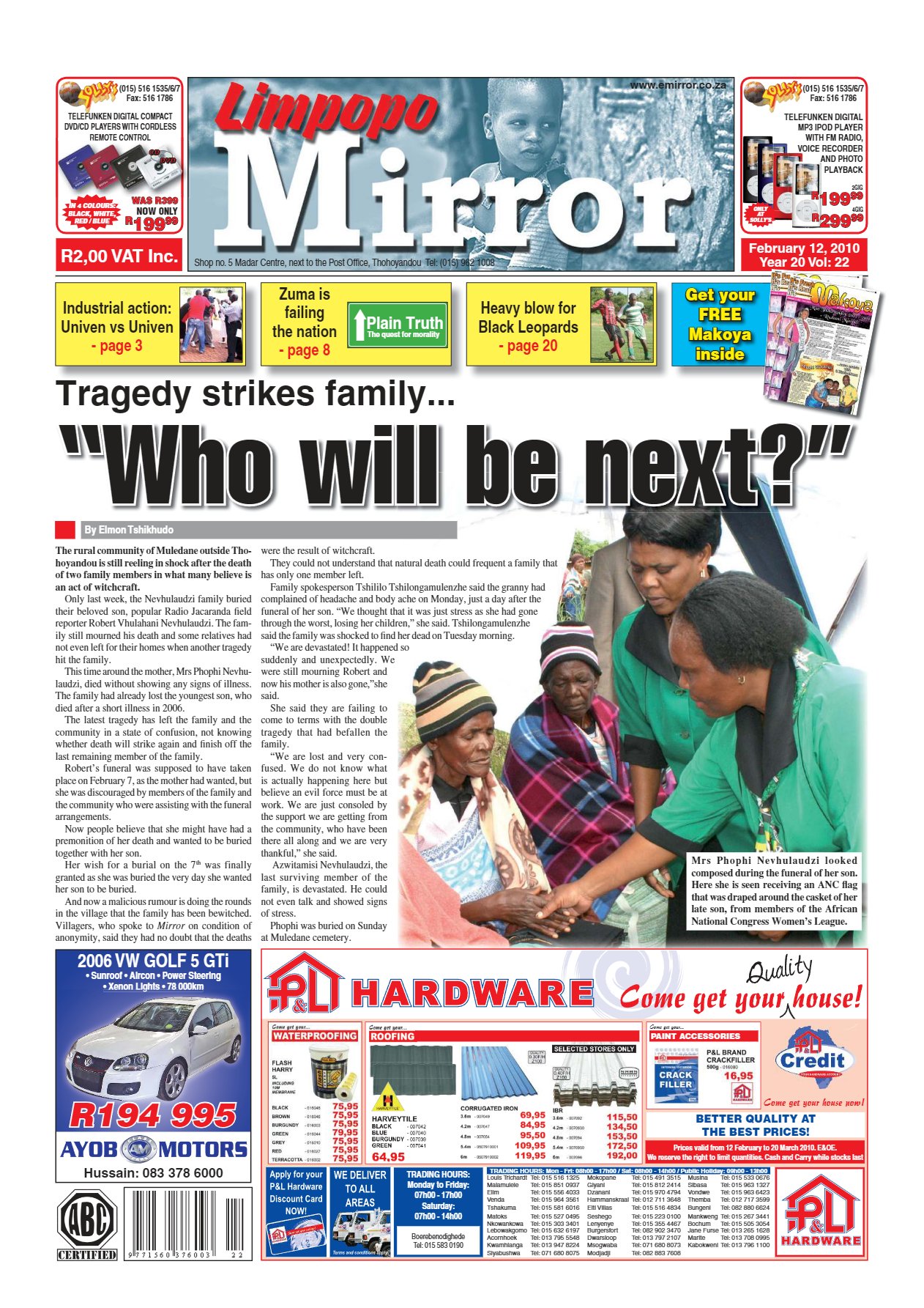 Limpopo Mirror 12 Feb 2010
