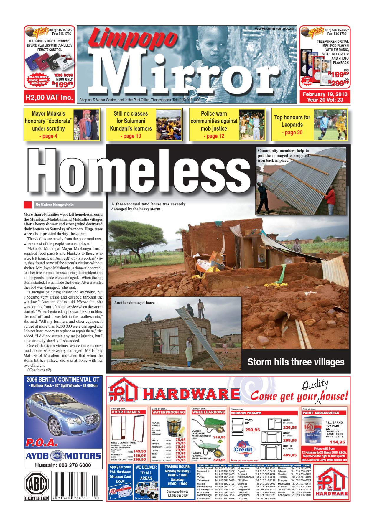 Limpopo Mirror 19 Feb 2010