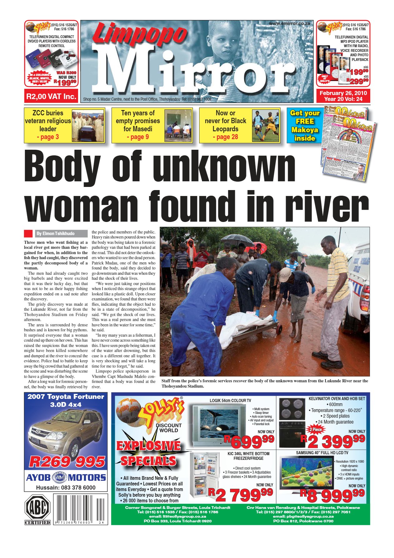 Limpopo Mirror 26 Feb 2010