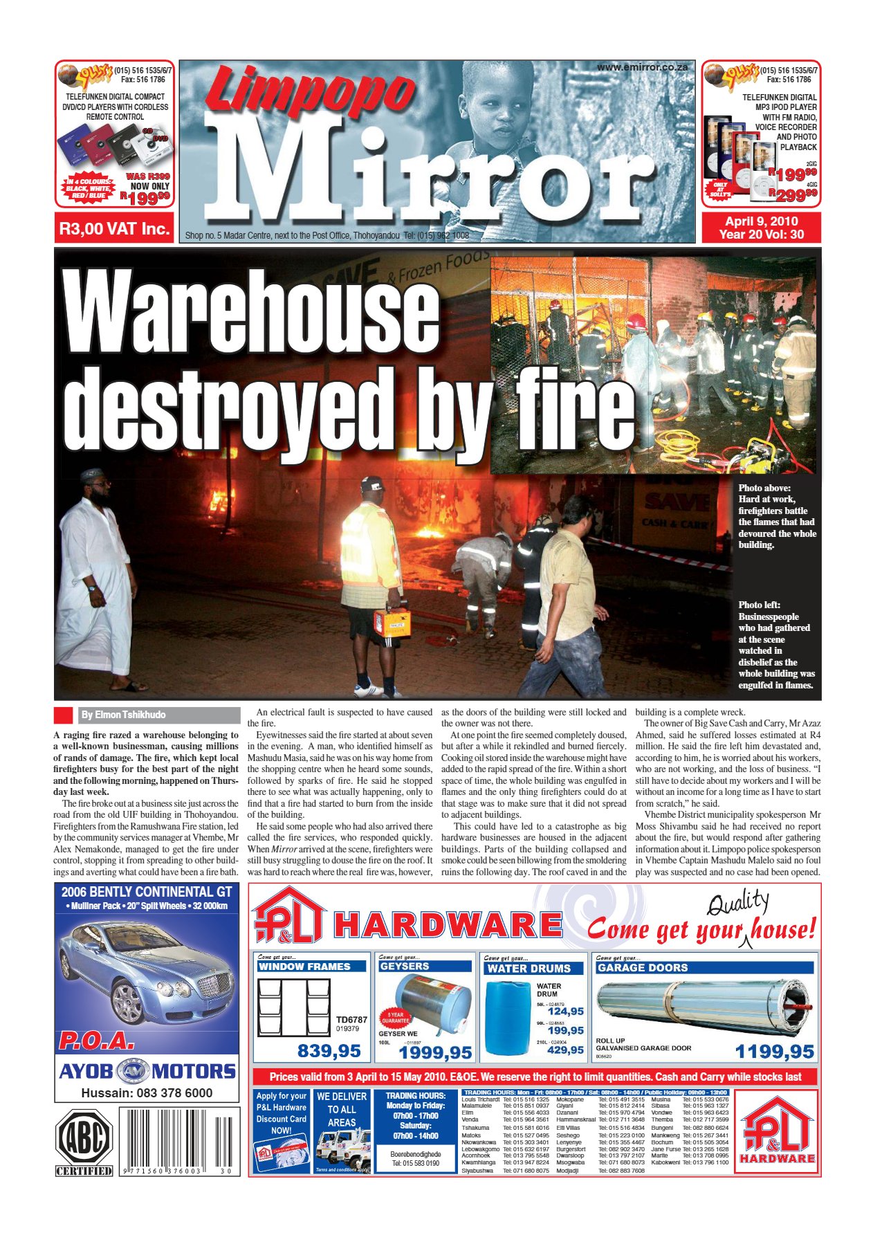Limpopo Mirror 9 April 2010
