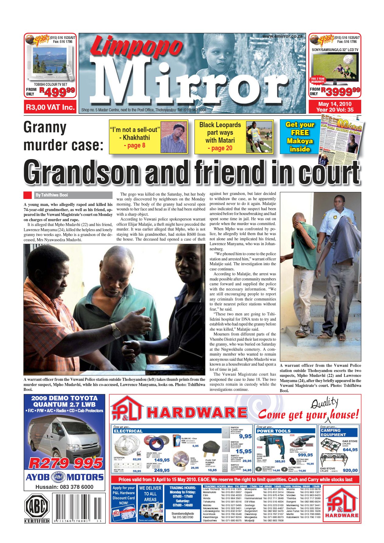 Limpopo Mirror 14 May 2010