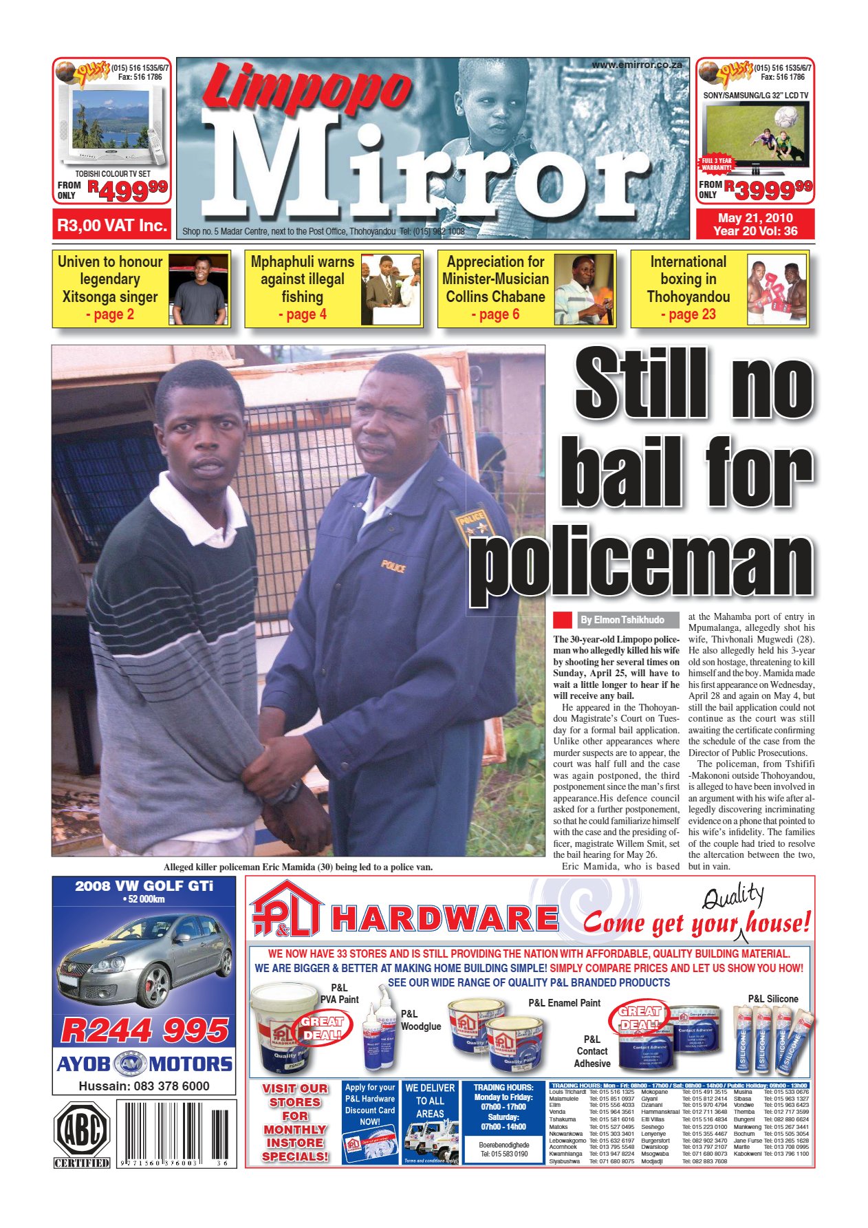 Limpopo Mirror 21 May 2010