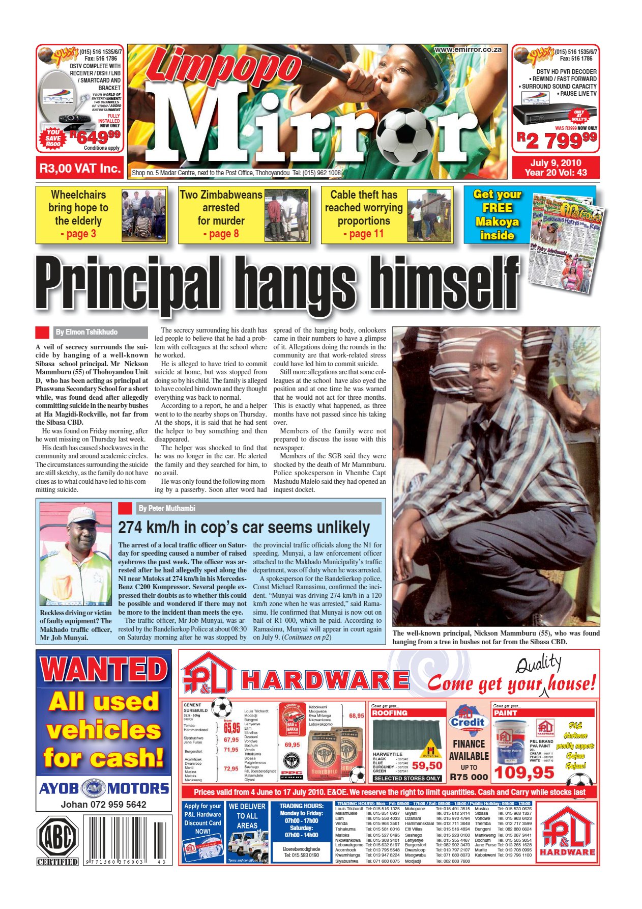 Limpopo Mirror 9 July 2010