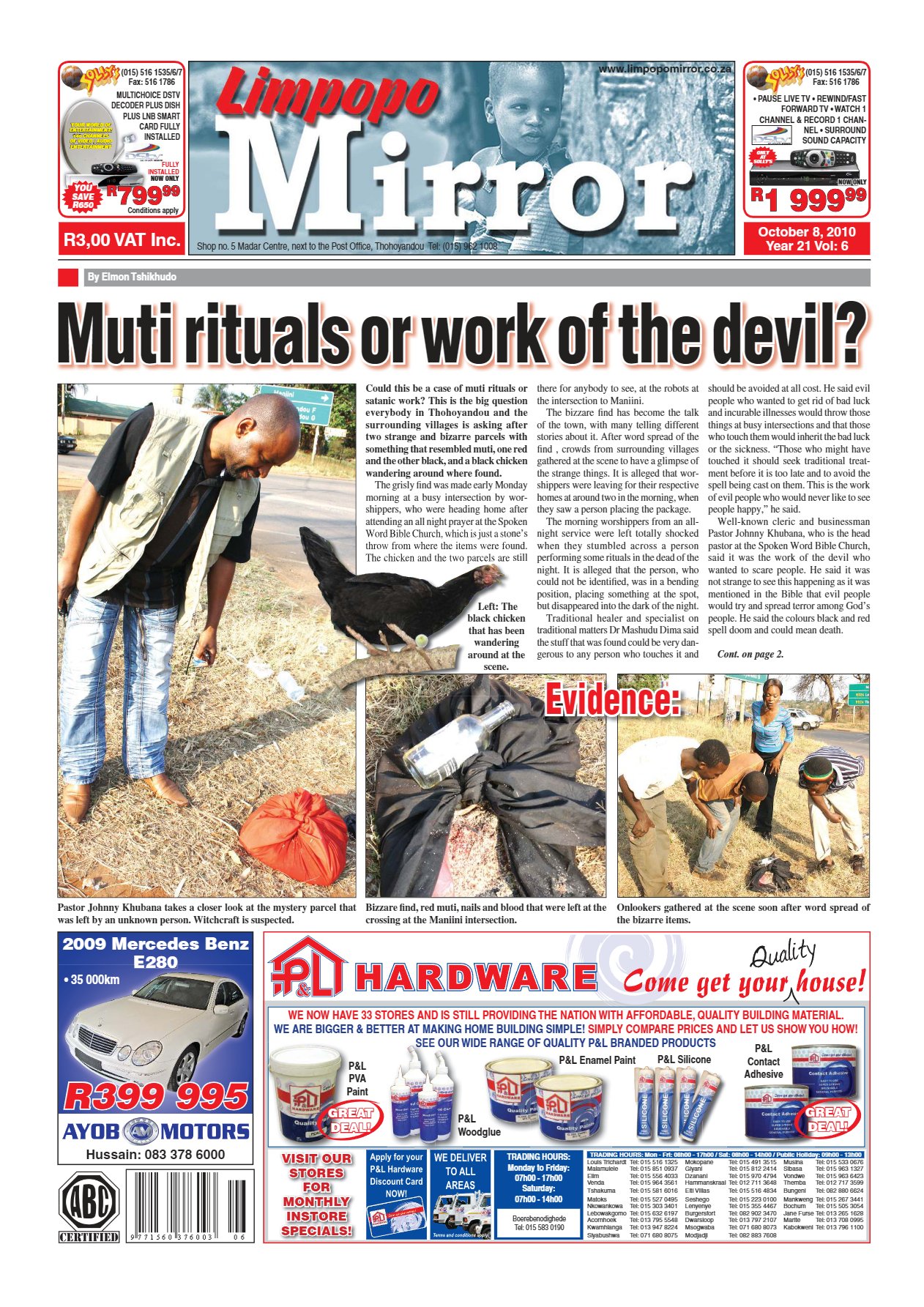 Limpopo Mirror 8 Oct 2010