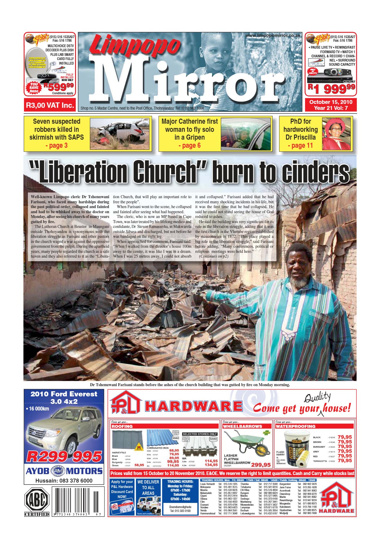 Limpopo Mirror 15 Oct 2010