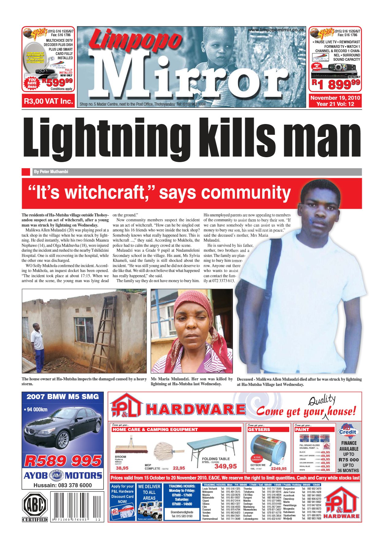 Limpopo Mirror 19 Nov 2010
