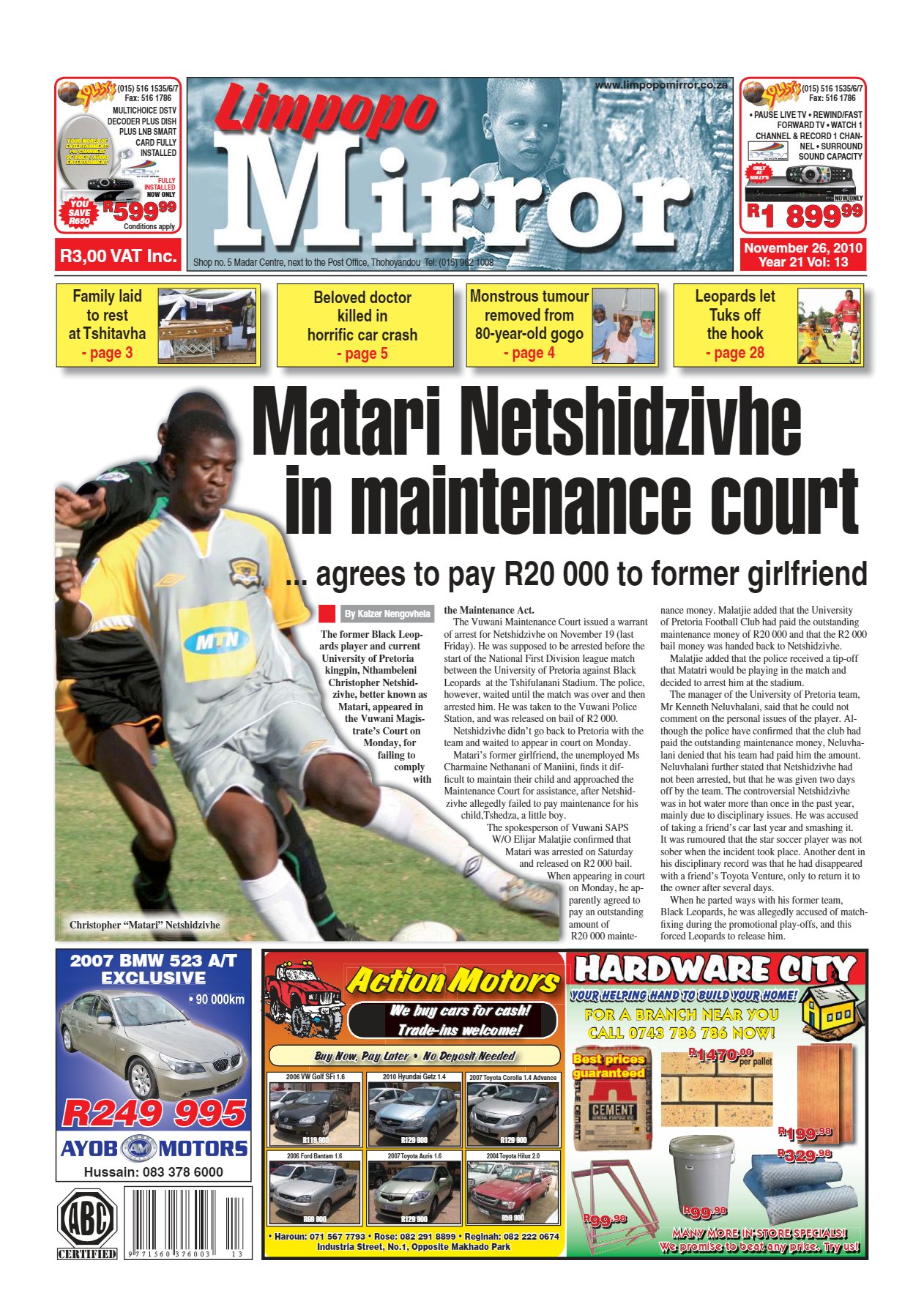 Limpopo Mirror 26 Nov 2010