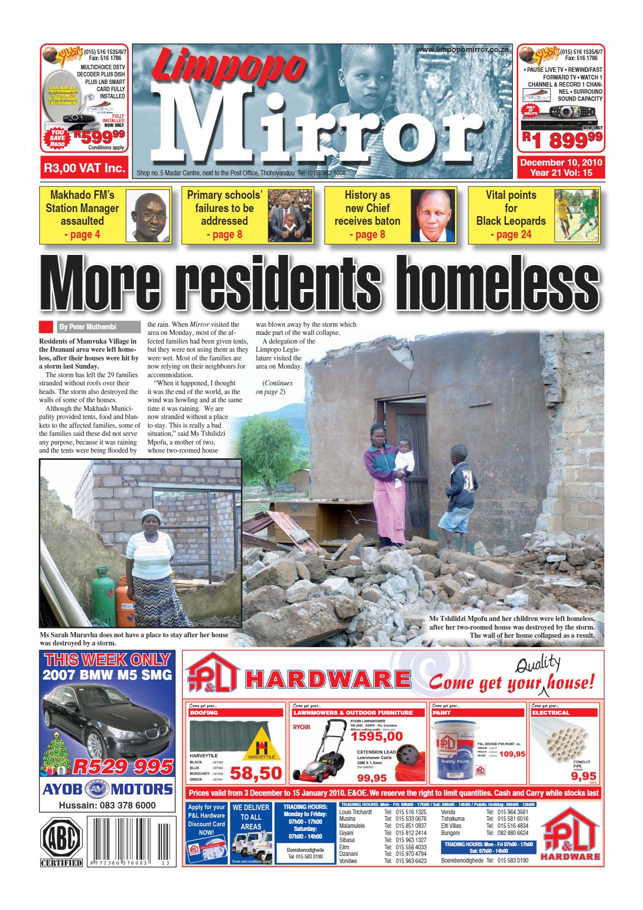Limpopo Mirror 10 Dec 2010