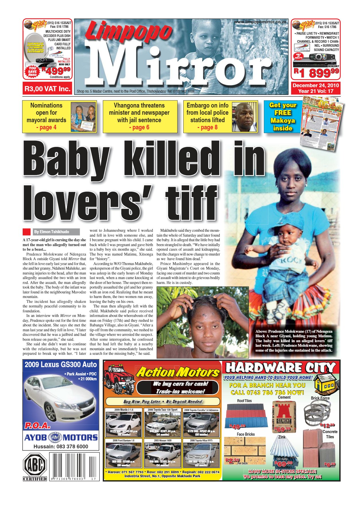 Limpopo Mirror 24 Dec 2010