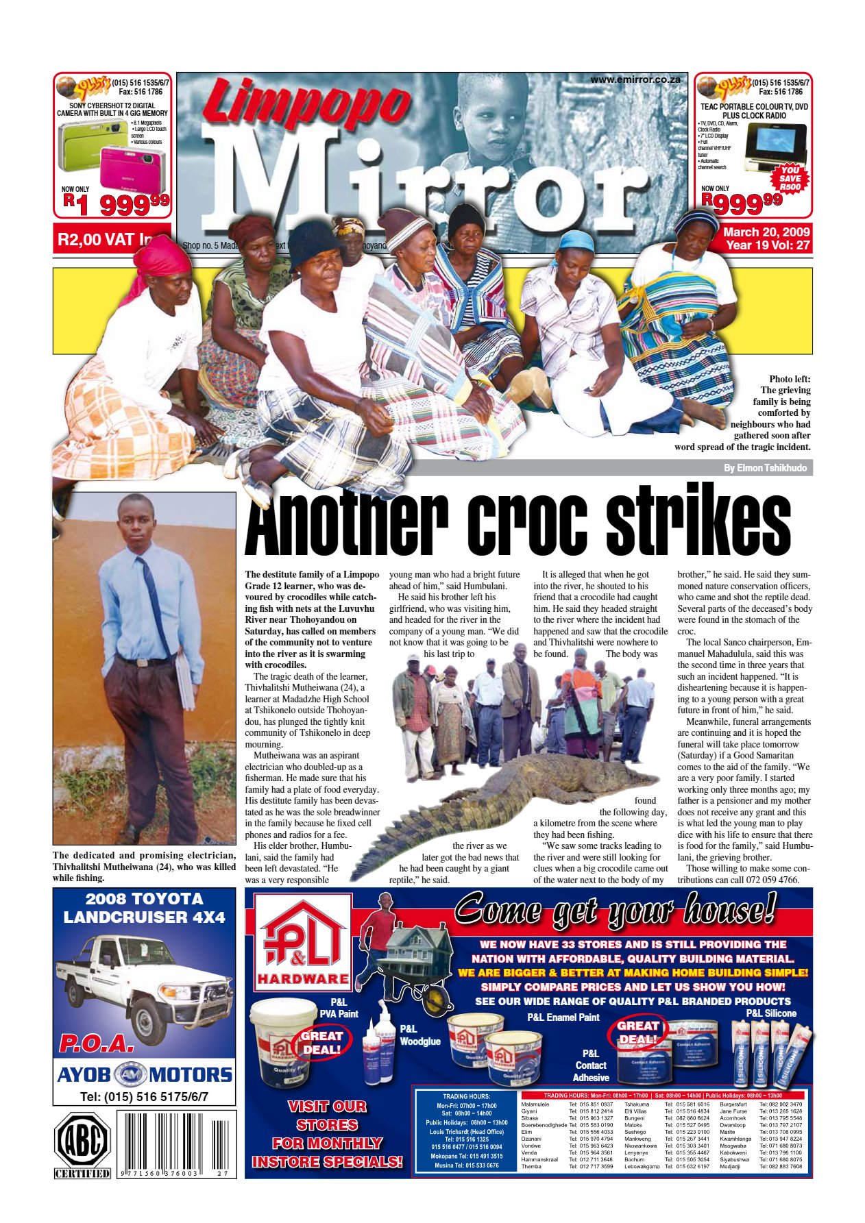 Limpopo Mirror 20 March 2009