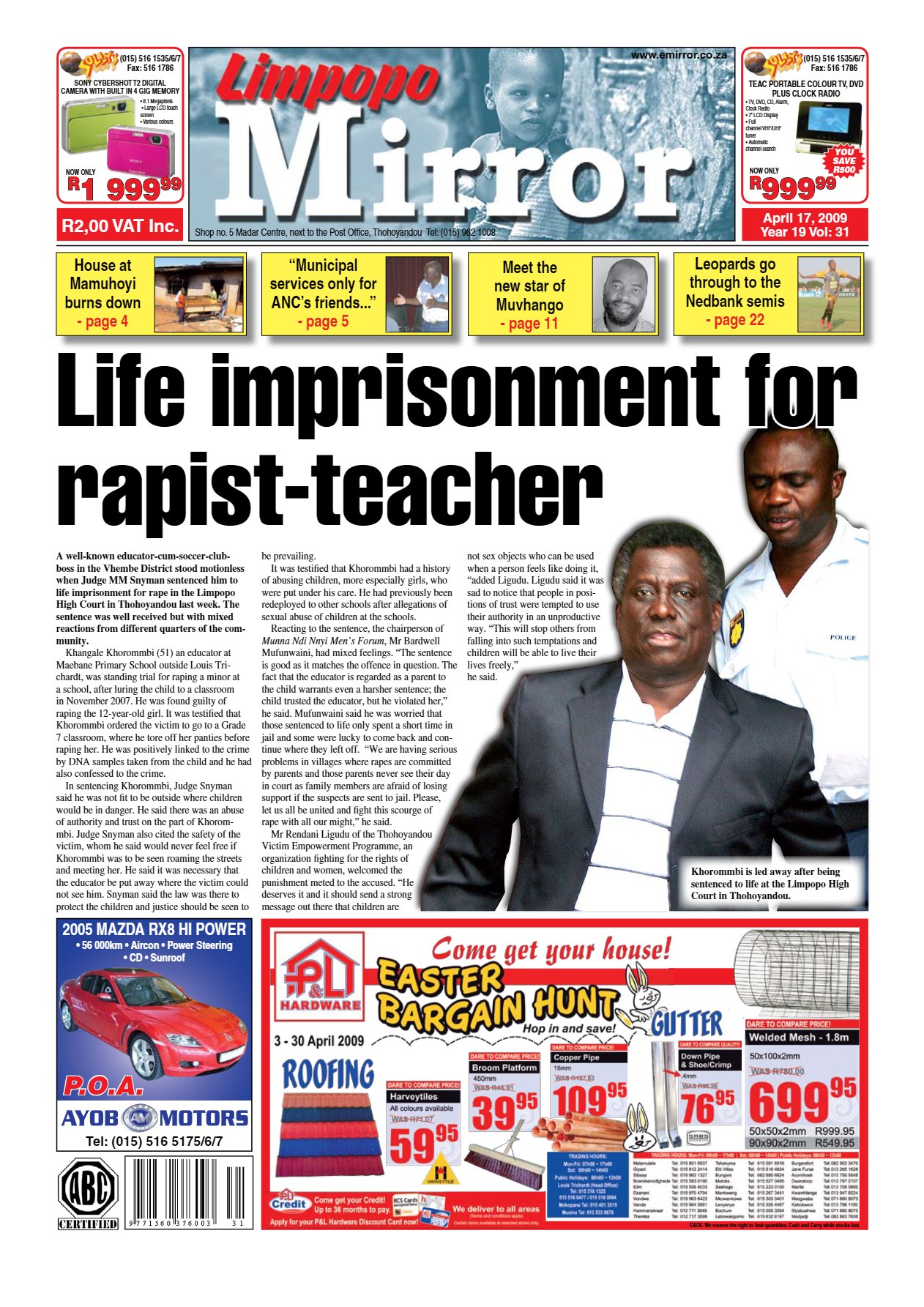 Limpopo Mirror 17 April 2009