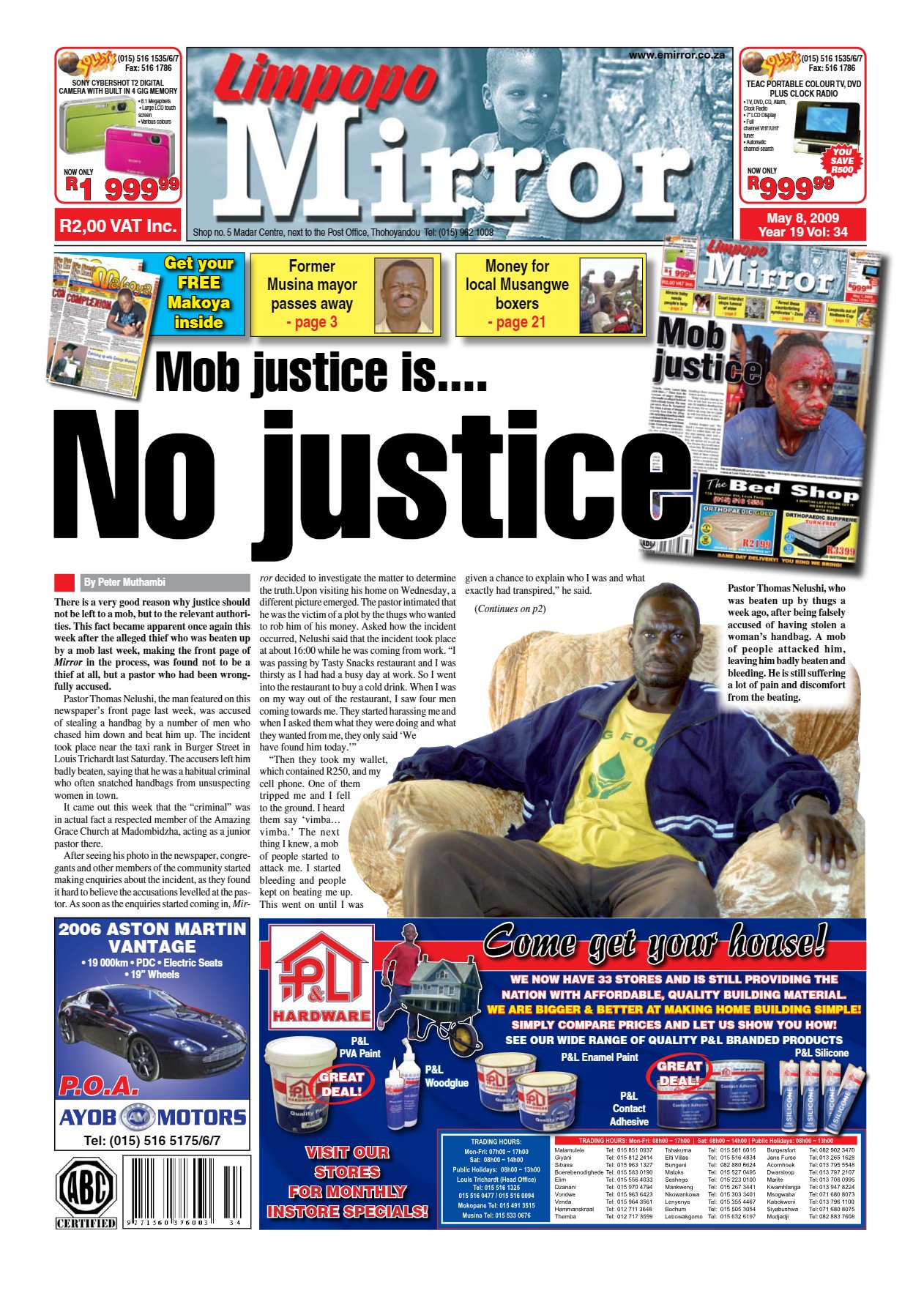 Limpopo Mirror 8 May 2009