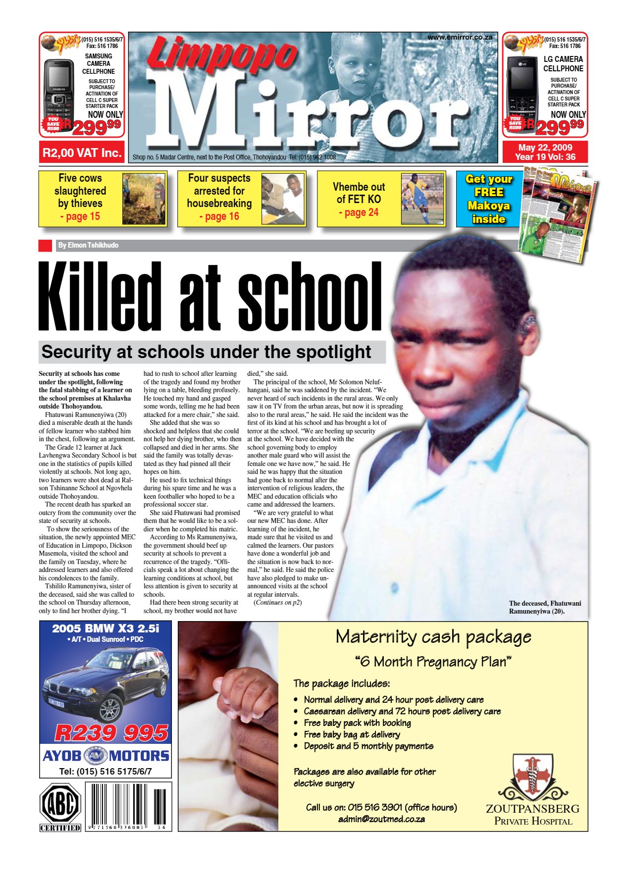 Limpopo Mirror 22 May 2009