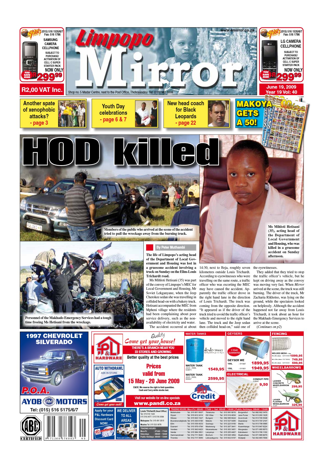 Limpopo Mirror 19 June 2009