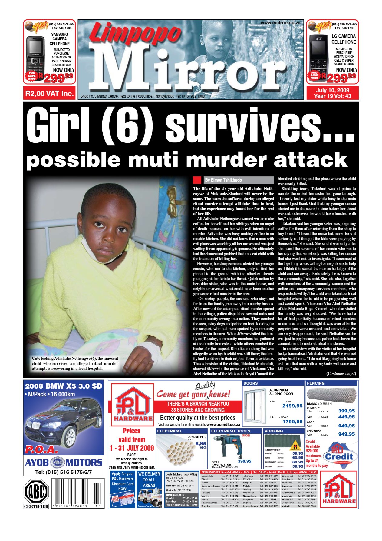 Limpopo Mirror 10 July 2009