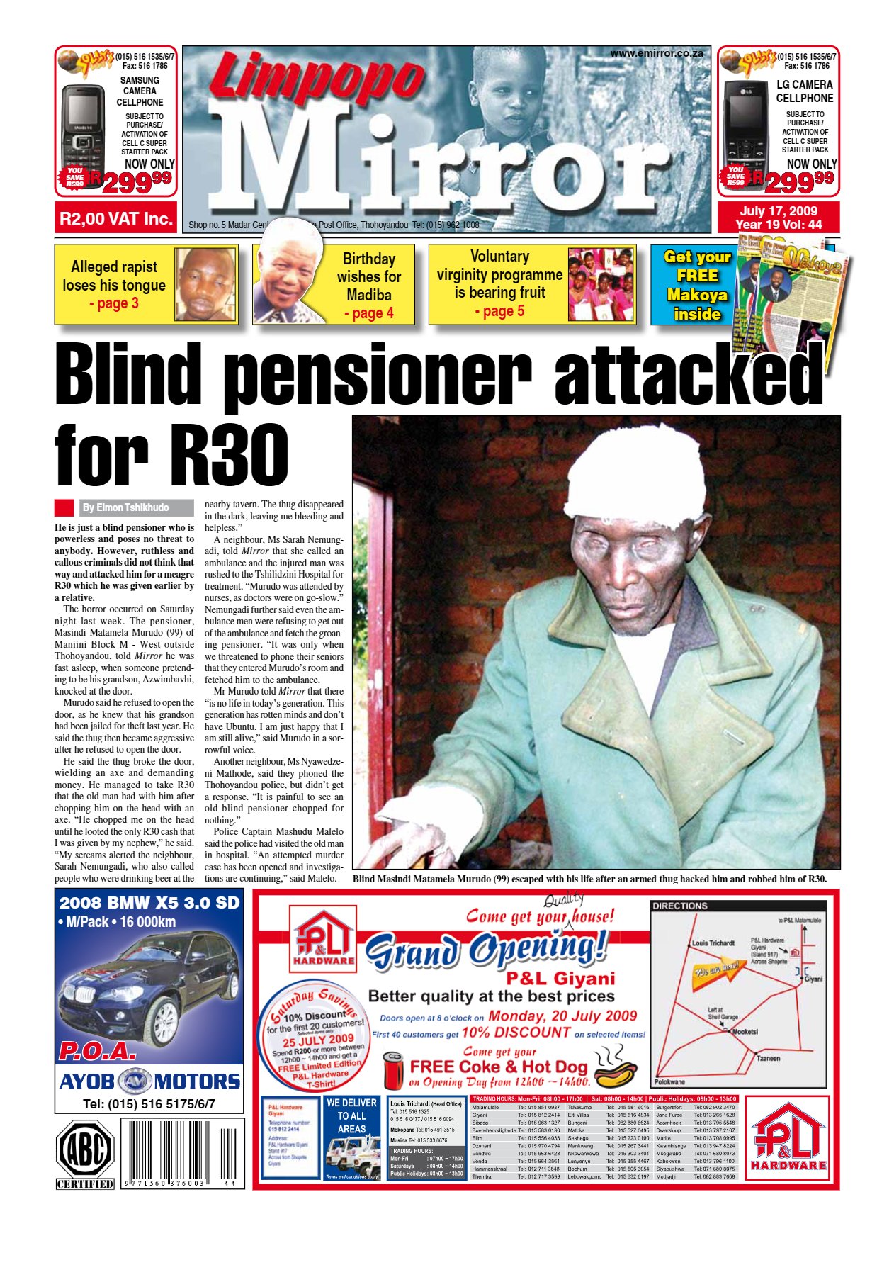 Limpopo Mirror 17 July 2009