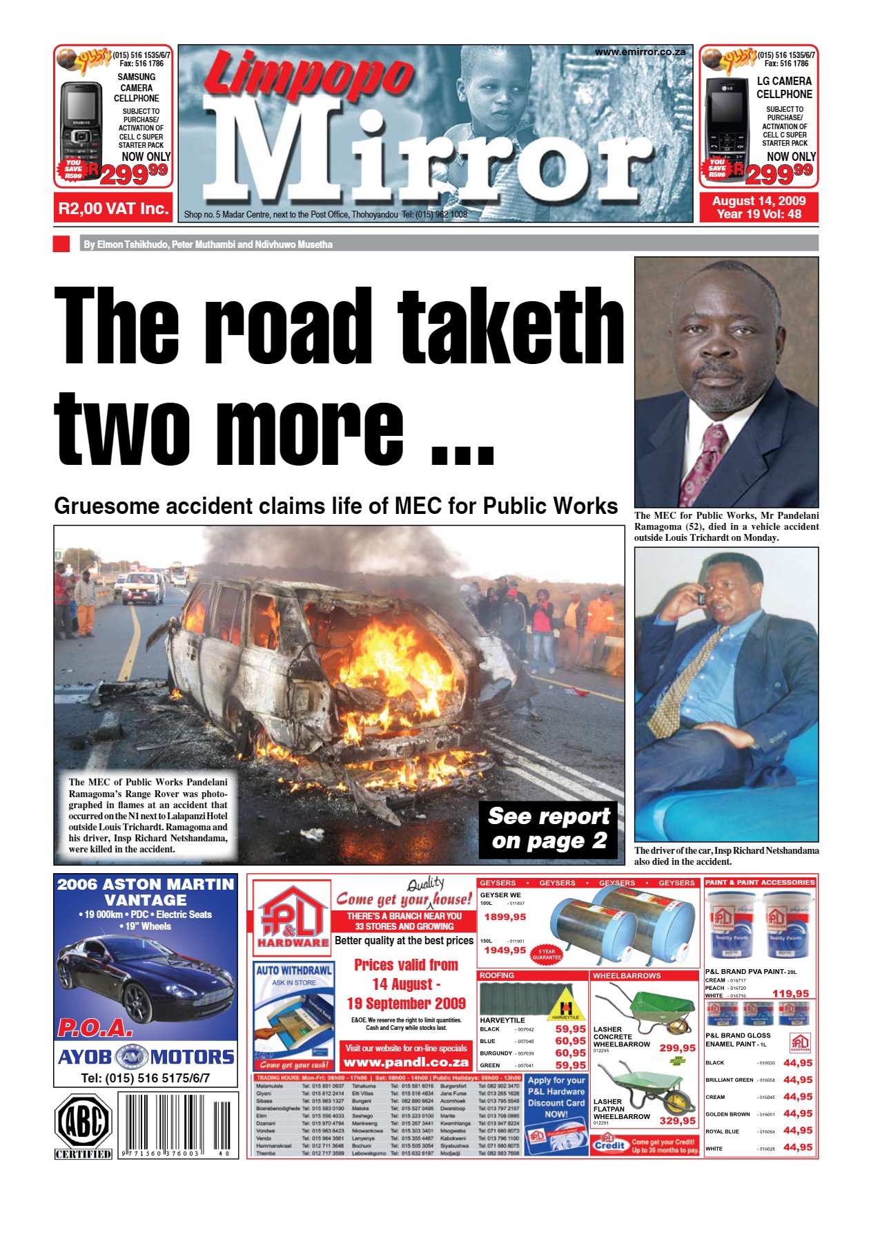 Limpopo Mirror 14 Aug 2009