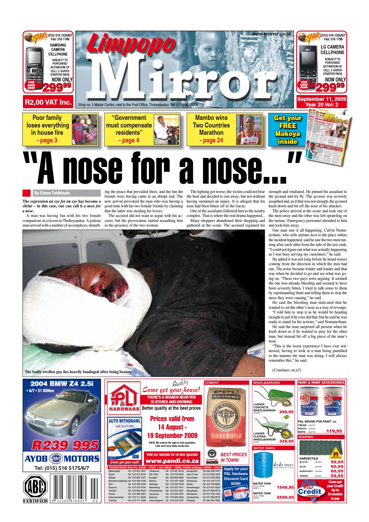 Limpopo Mirror 11 Sept 2009