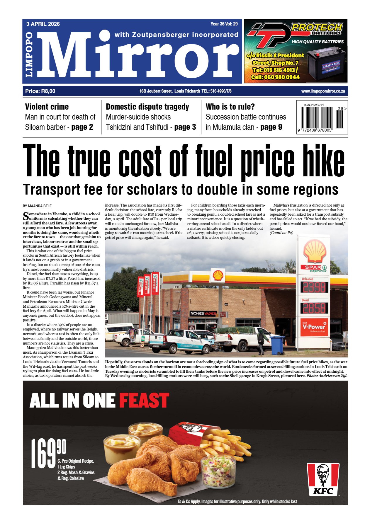 Limpopo Mirror 3 April 2026