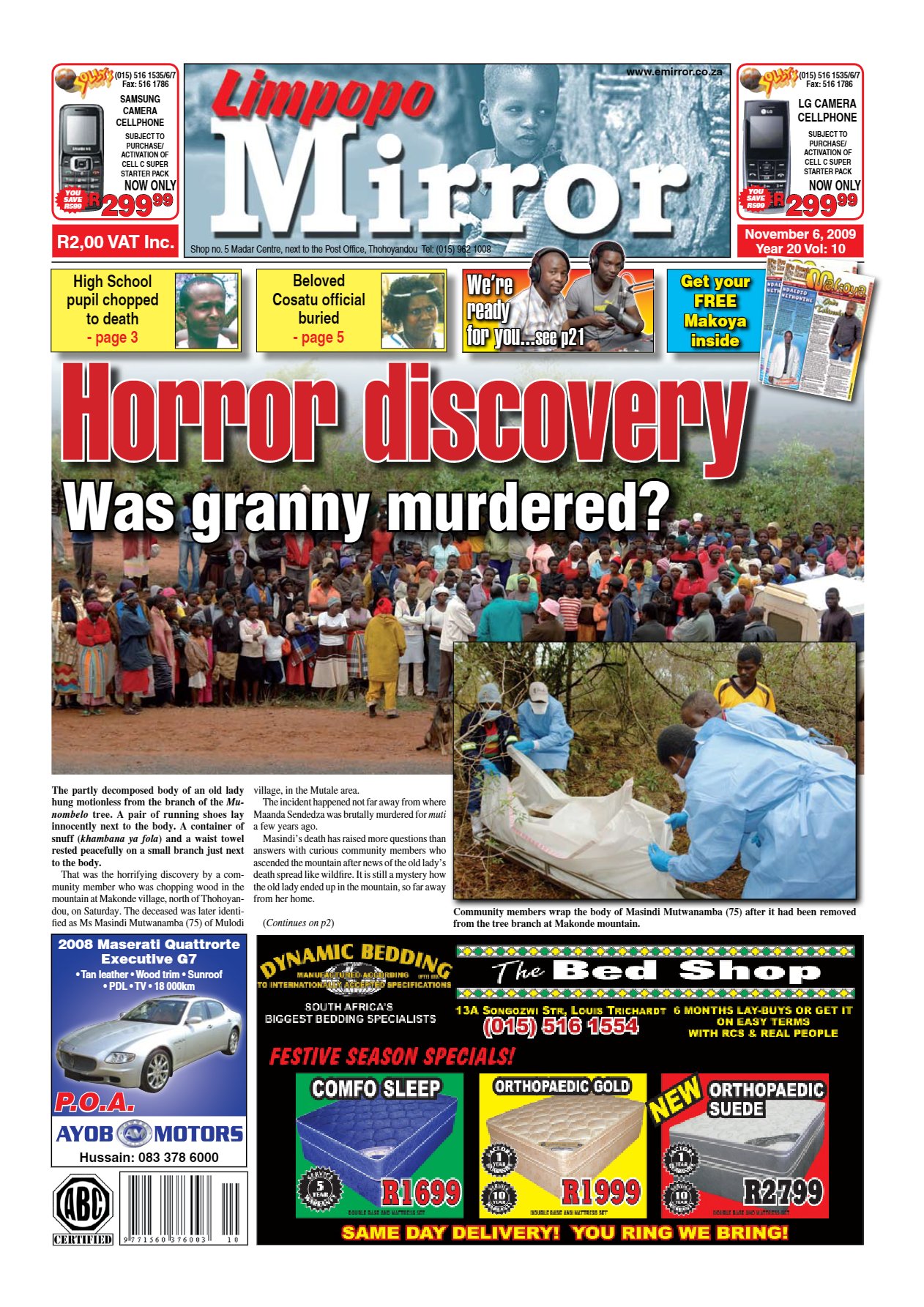 Limpopo Mirror 6 Nov 2009