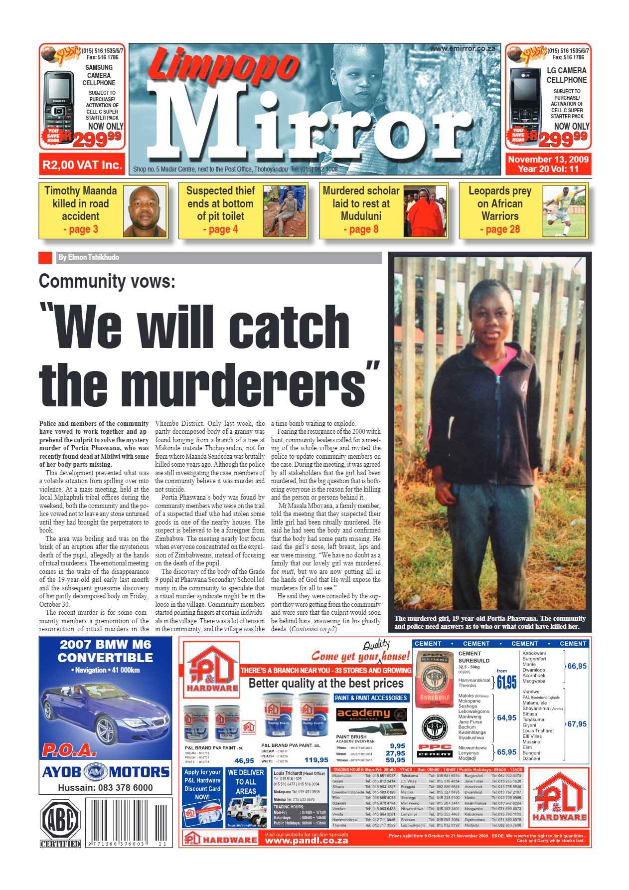 Limpopo Mirror 13 Nov 2009
