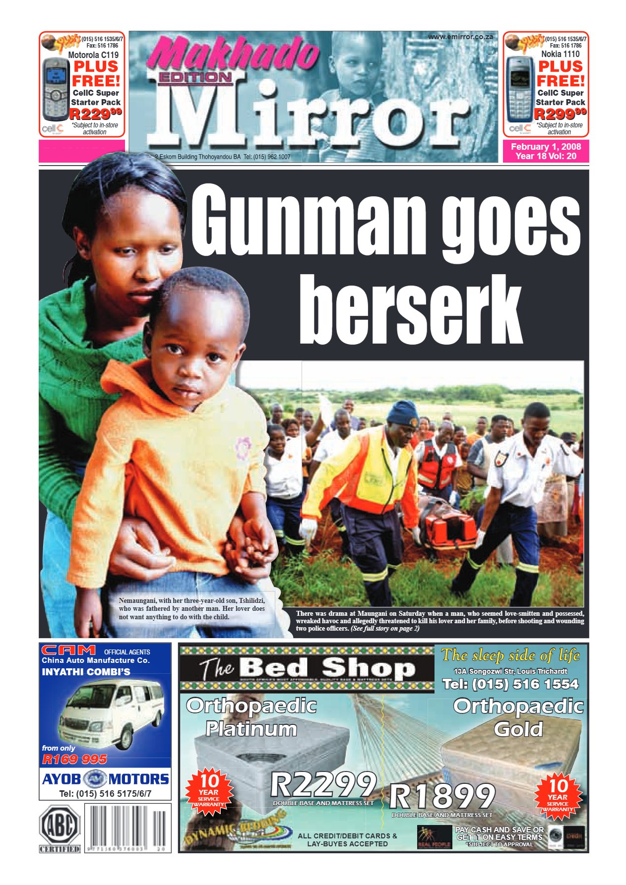 Limpopo Mirror 1 Feb 2008