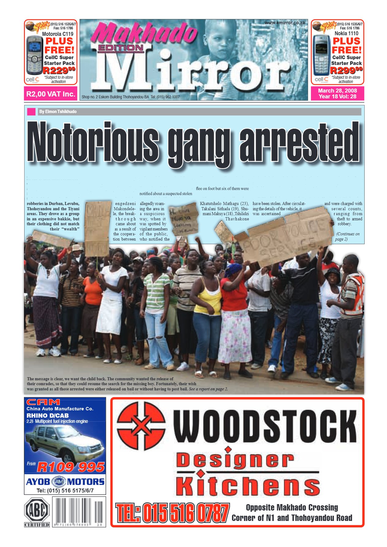 Limpopo Mirror 28 March 2008