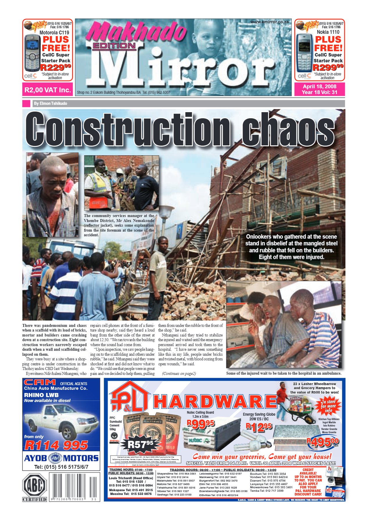 Limpopo Mirror 18 April 2008