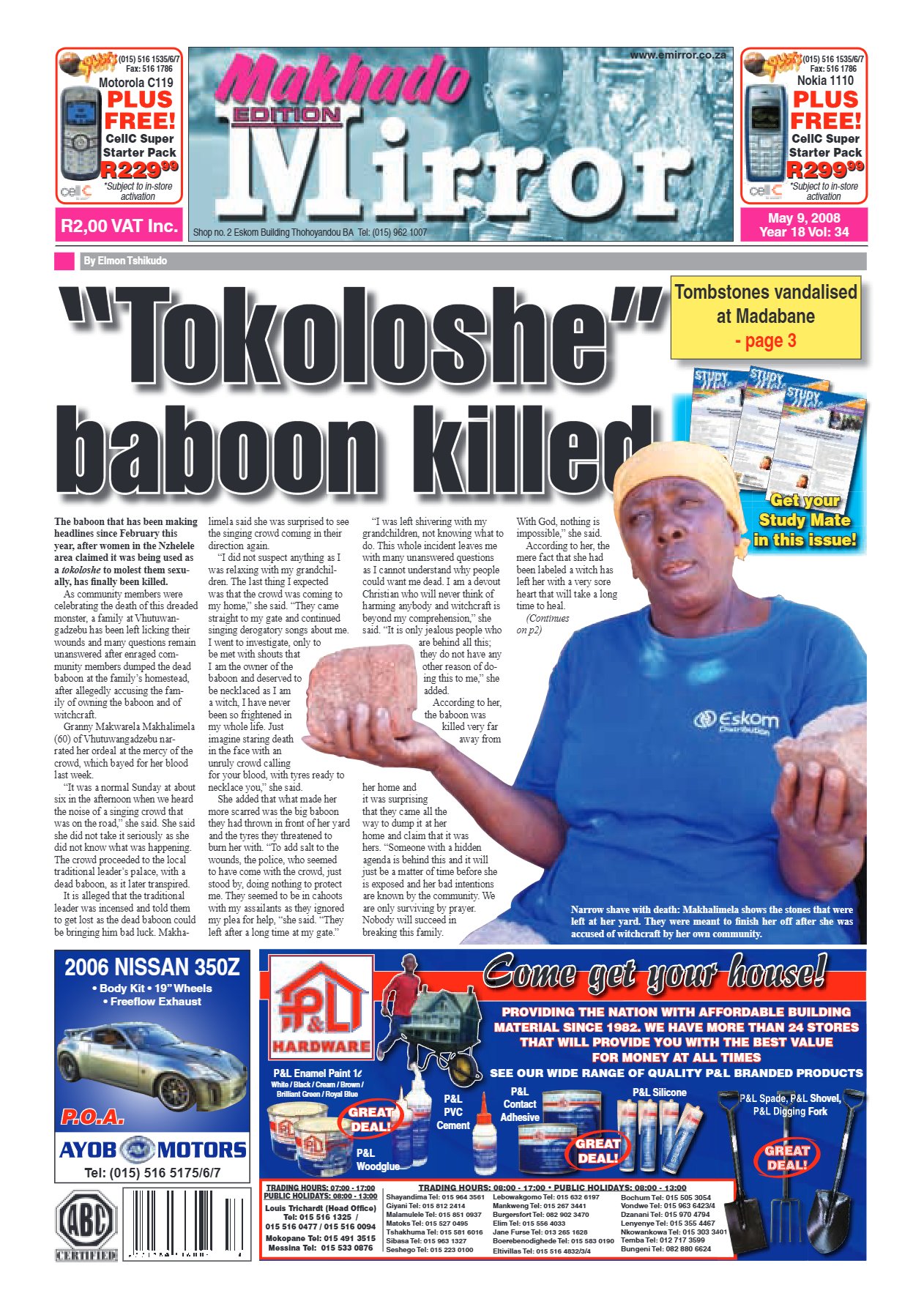 Limpopo Mirror 9 May 2008