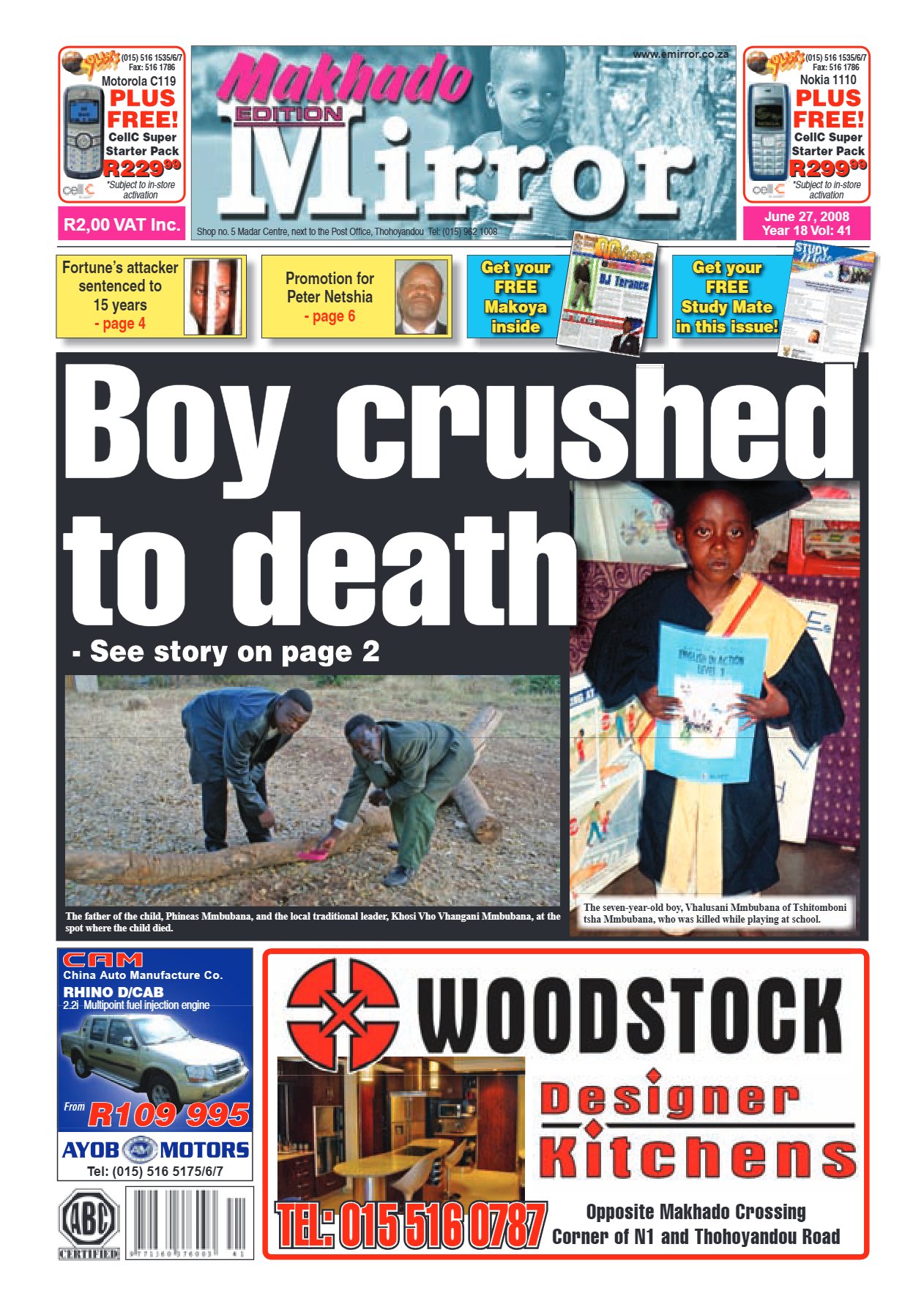 Limpopo Mirror 27 June 2008