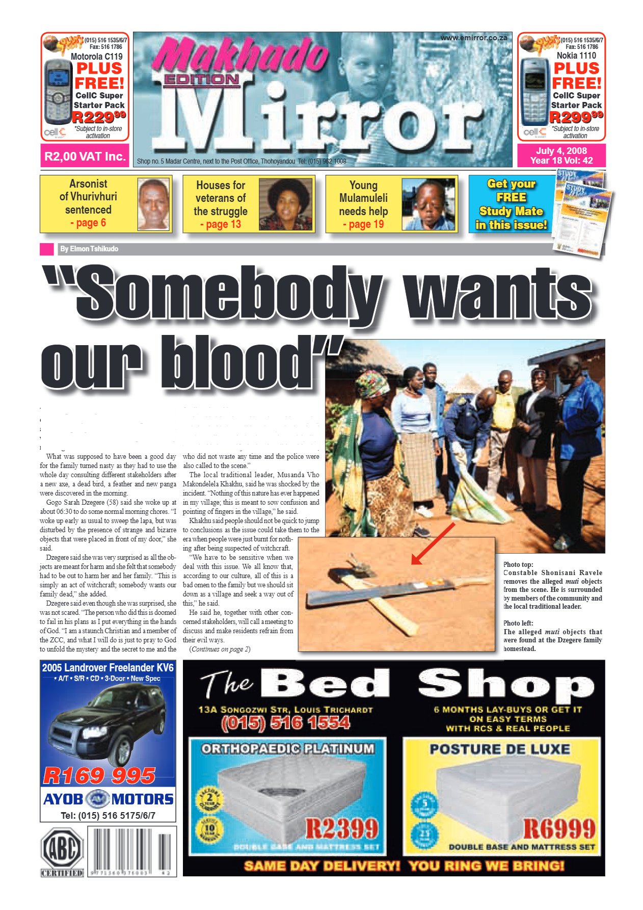 Limpopo Mirror 4 July 2008