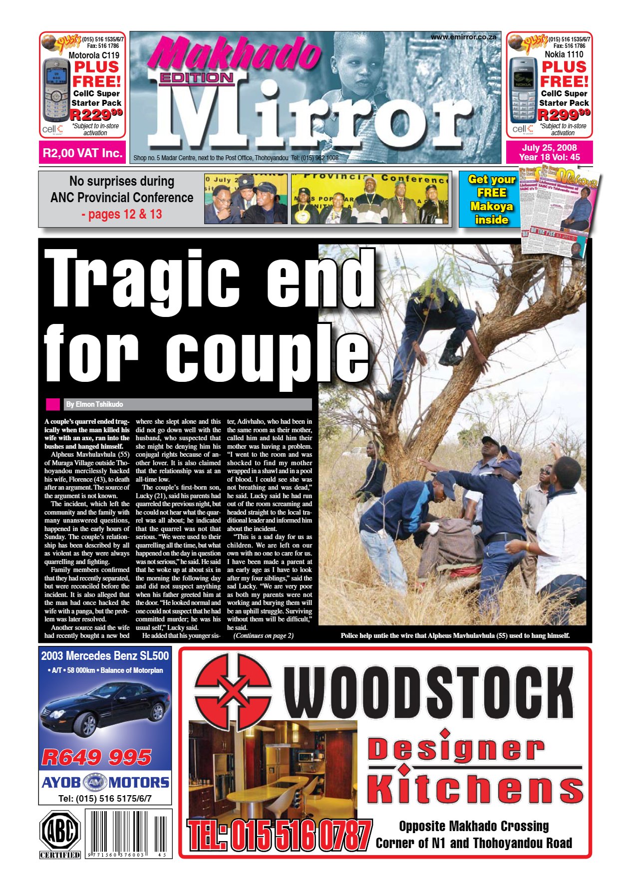 Limpopo Mirror 25 July 2008
