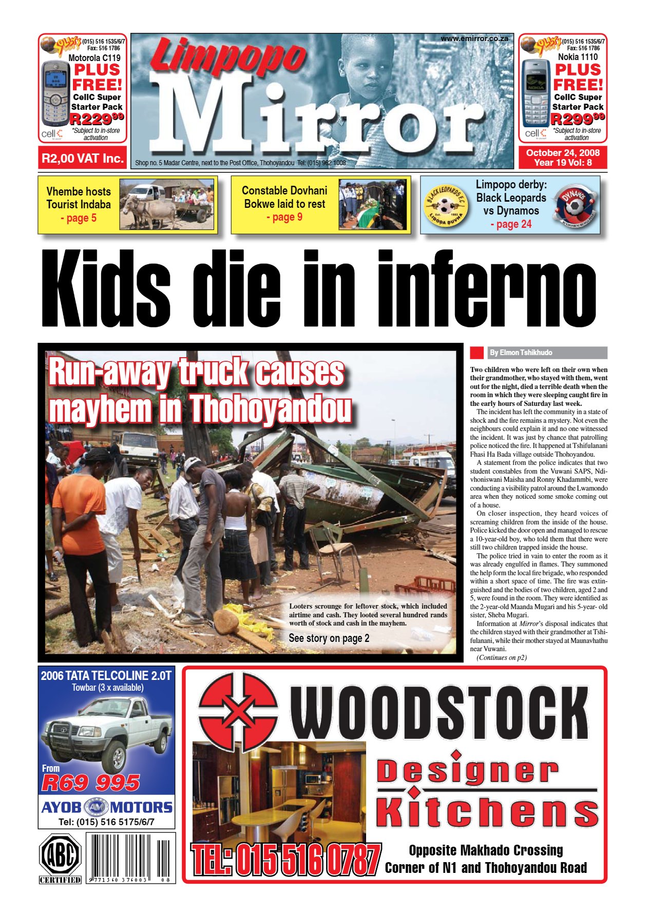 Limpopo Mirror 24 Oct 2008
