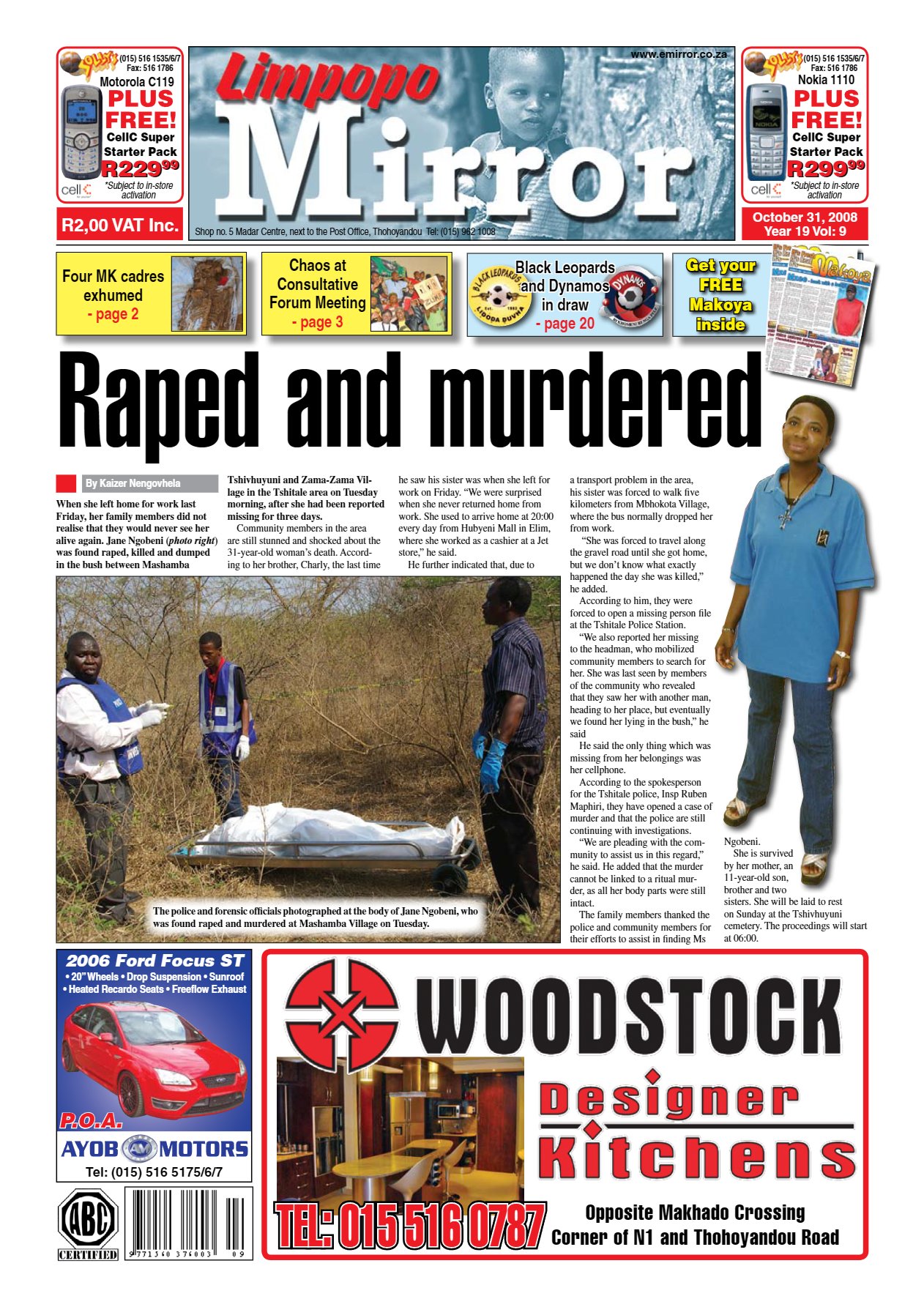 Limpopo Mirror 31 Oct 2008