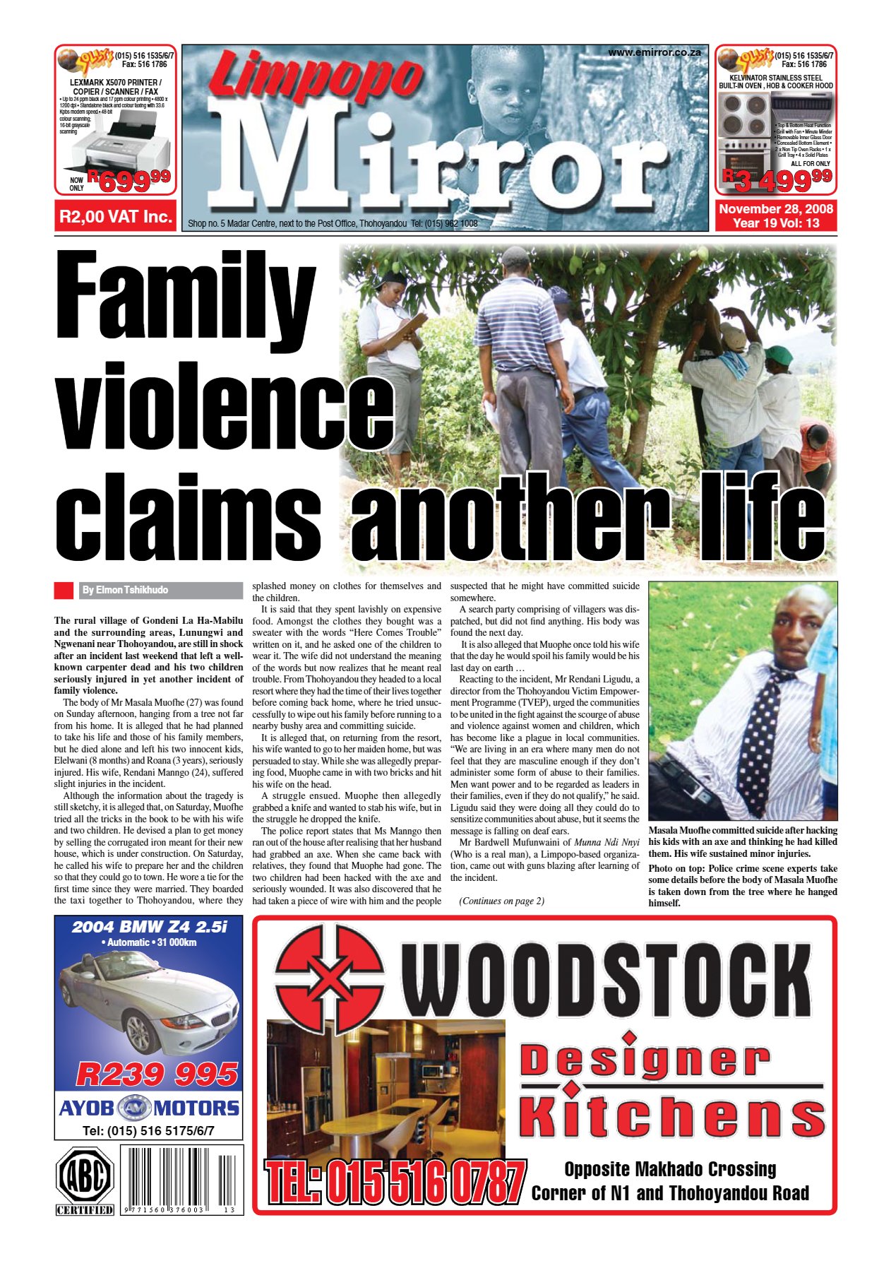 Limpopo Mirror 28 Nov 2008