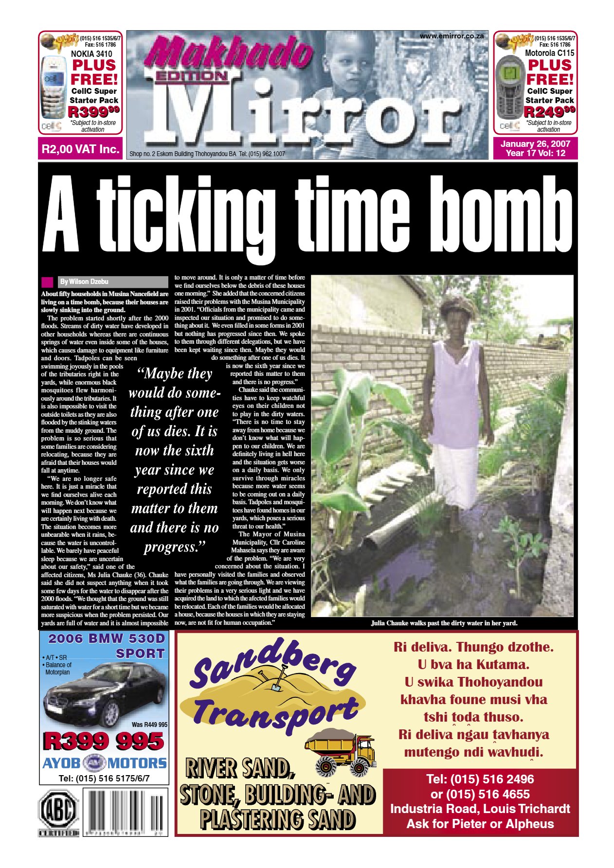 Limpopo Mirror 26 Jan 2007