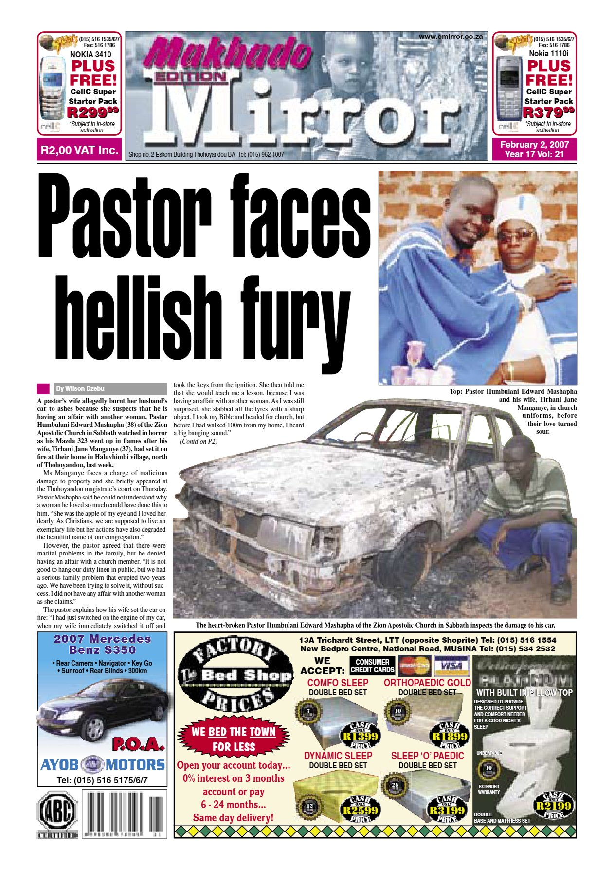 Limpopo Mirror 2 Feb 2007