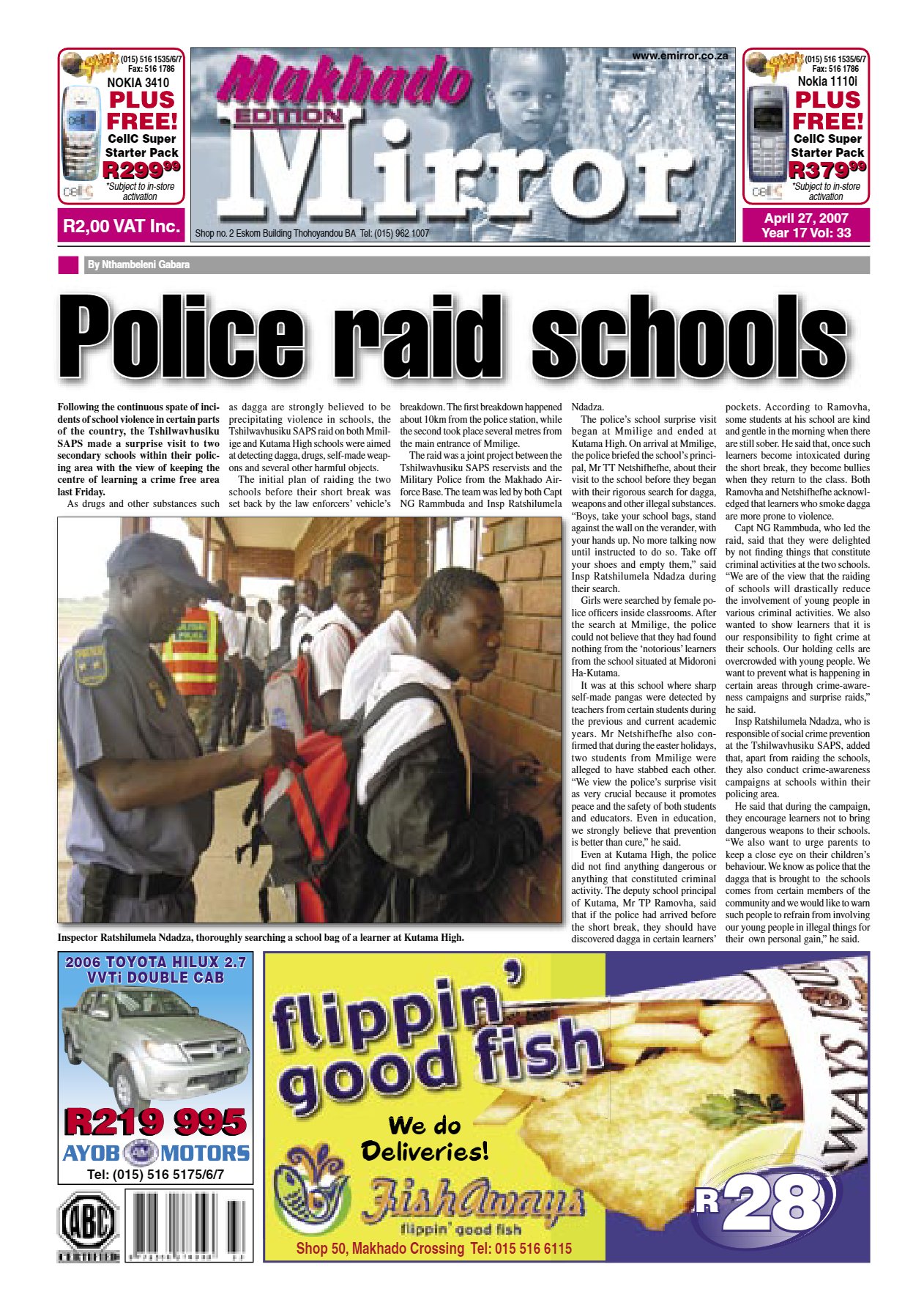 Limpopo Mirror 27 April 2007
