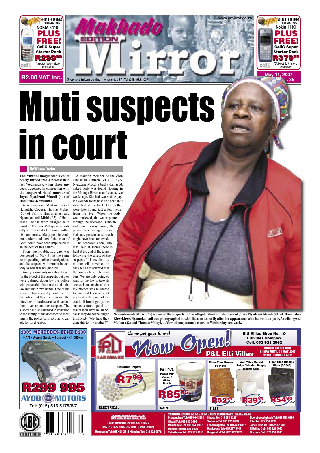 Limpopo Mirror 11 May 2007