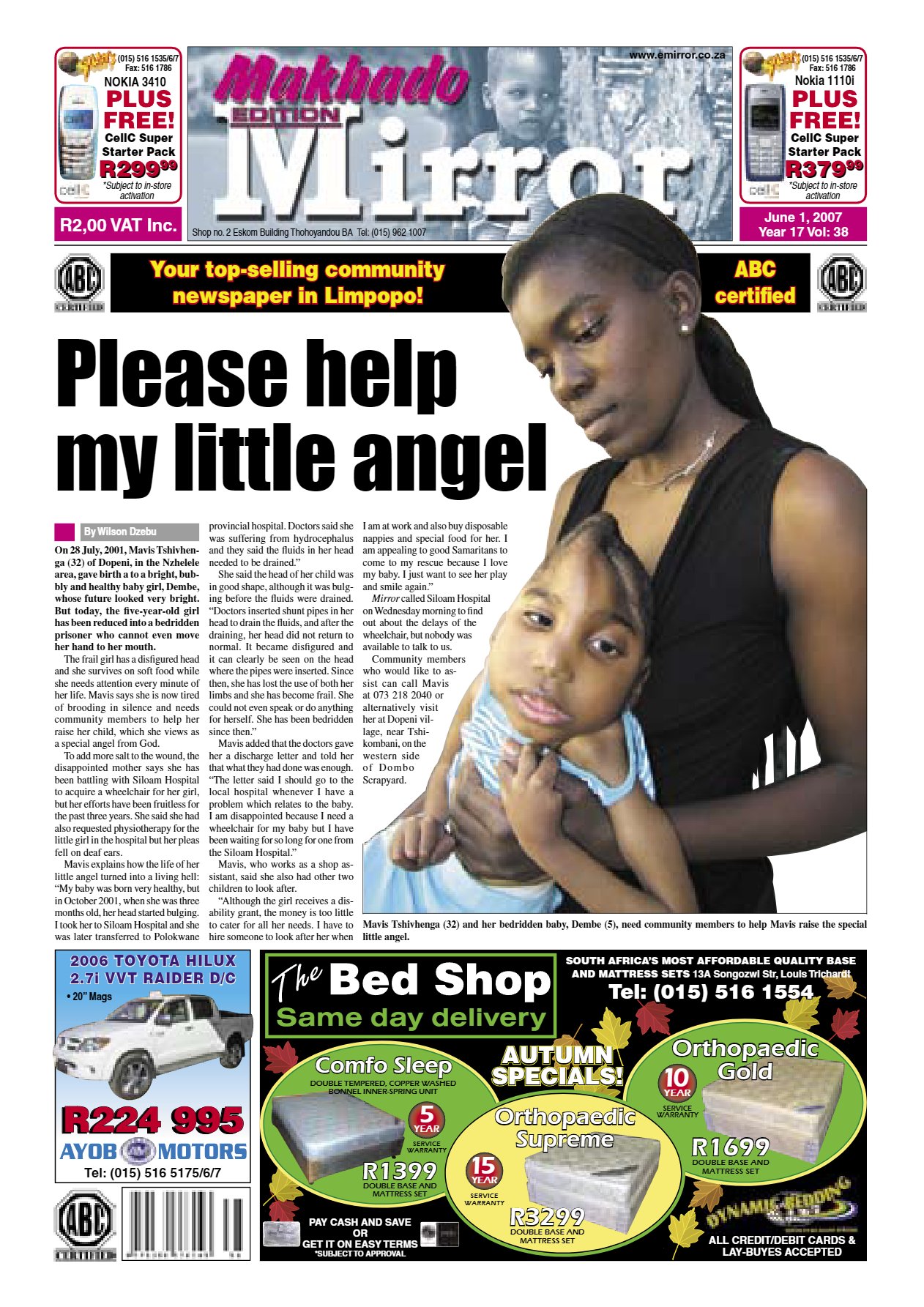 Limpopo Mirror 1 June 2007