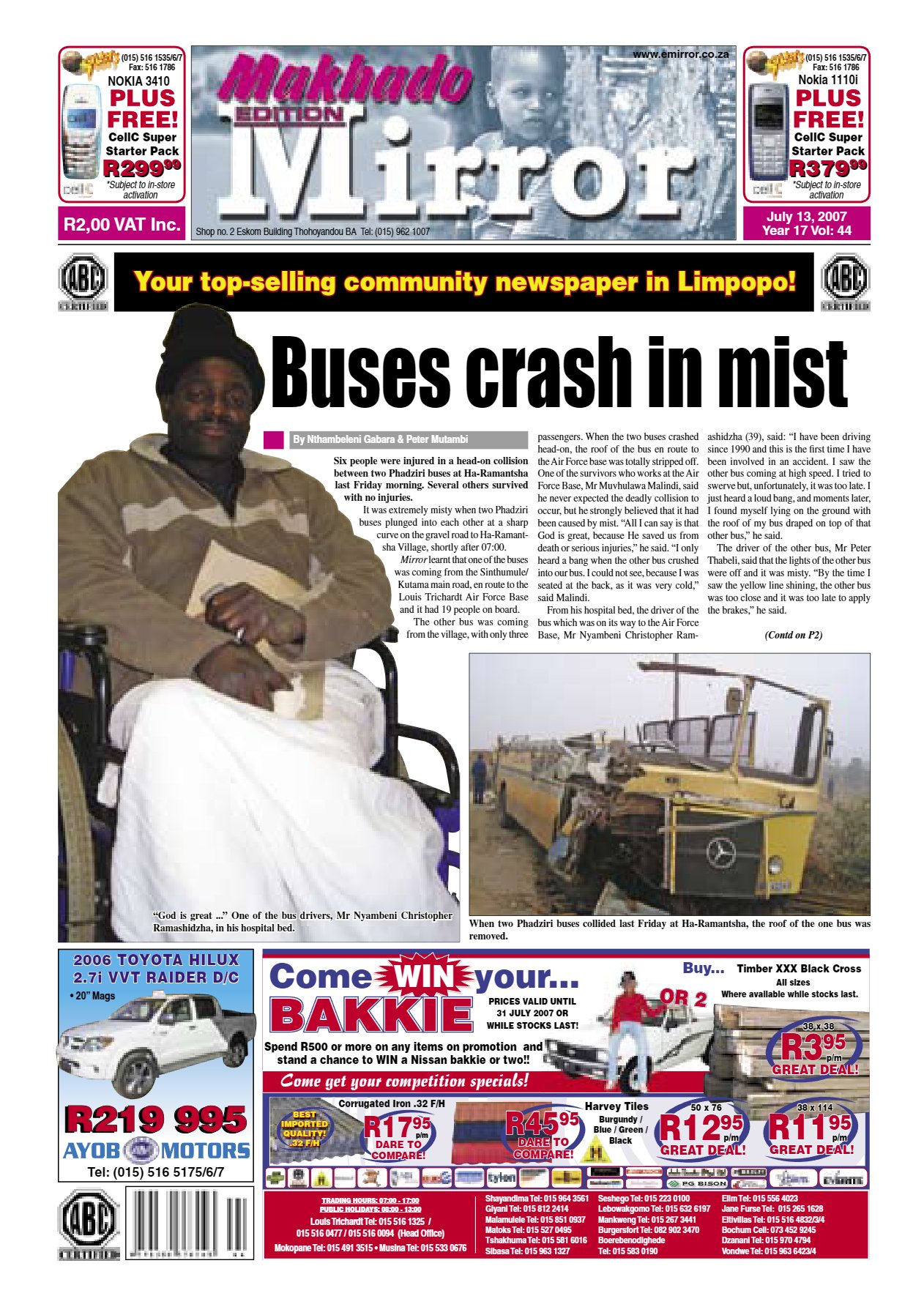 Limpopo Mirror 13 July 2007