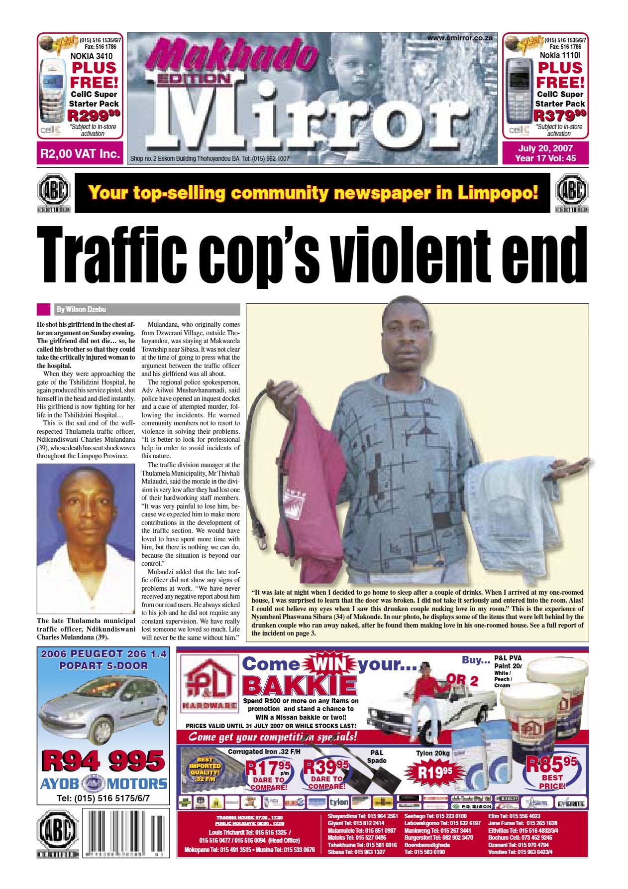 Limpopo Mirror 20 July 2007