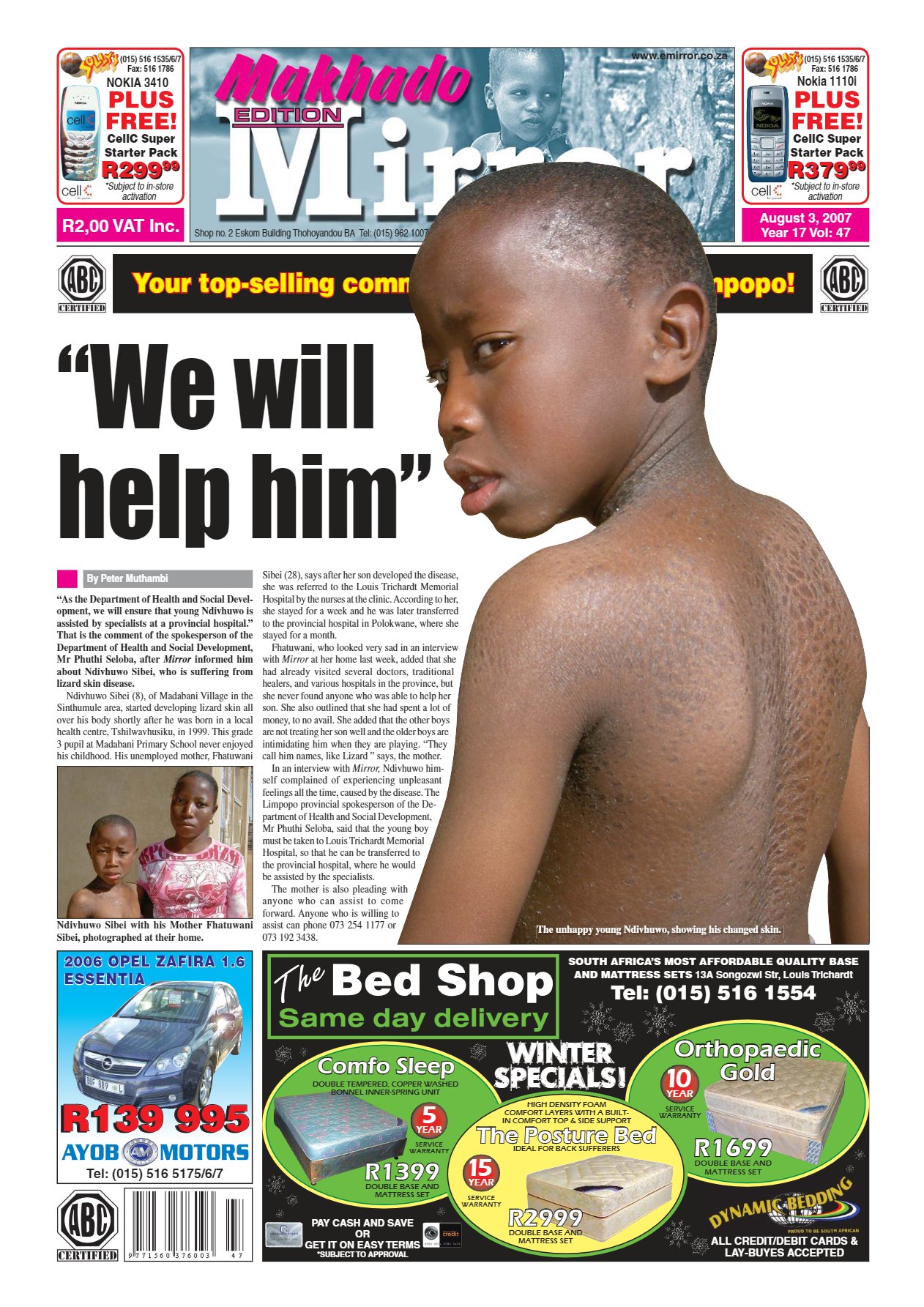 Limpopo Mirror 3 Aug 2007